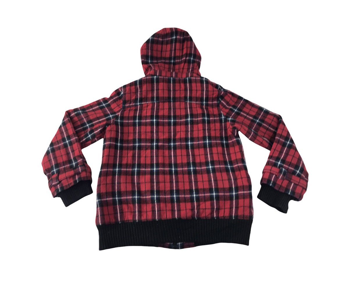 Japanese Brand × Vintage Colza Jacket Hoodies Zipper Plaid Checked Tartan Design Size US L / EU 52-54 / 3 - 2 Thumbnail
