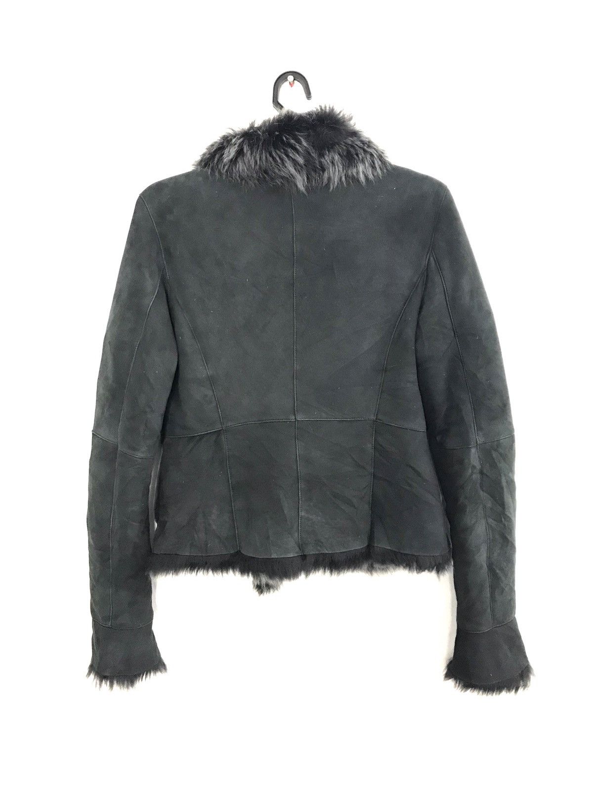 Vintage Vintage Silver Spoon Sherpa Thick Wool Coat Jacket Blazer Size S / US 4 / IT 40 - 4 Thumbnail
