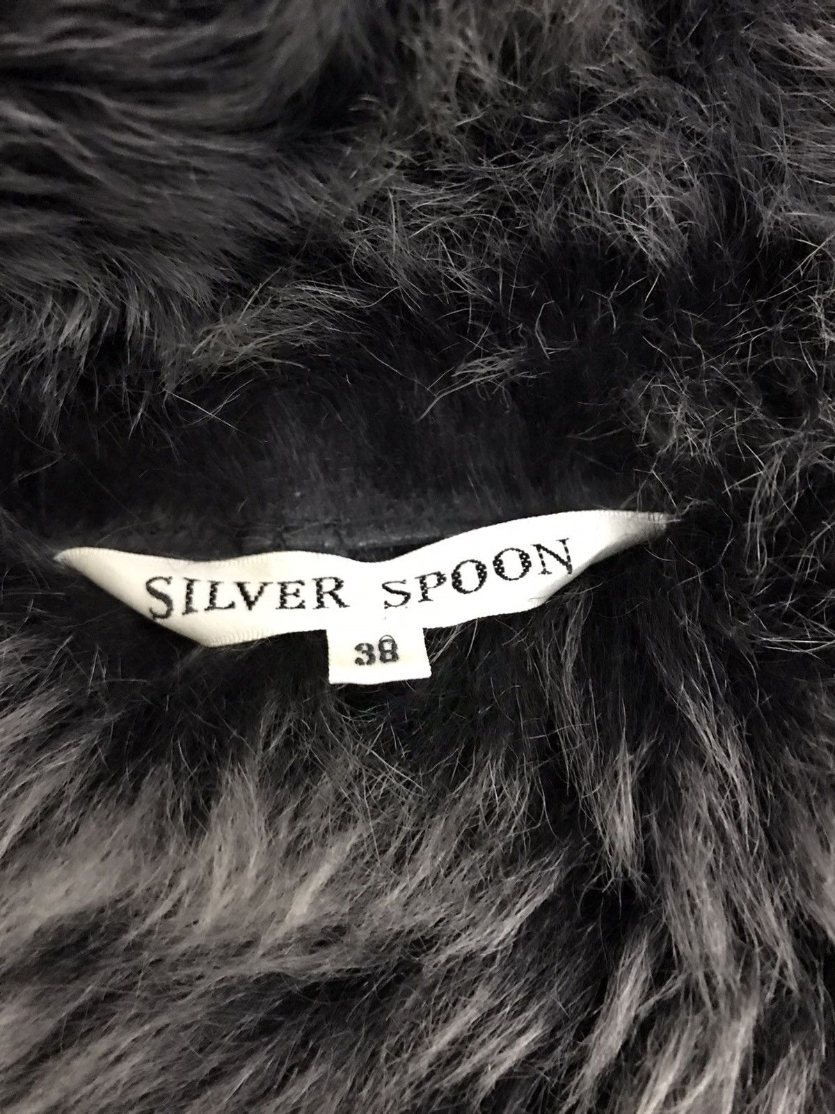 Vintage Vintage Silver Spoon Sherpa Thick Wool Coat Jacket Blazer Size S / US 4 / IT 40 - 2 Thumbnail