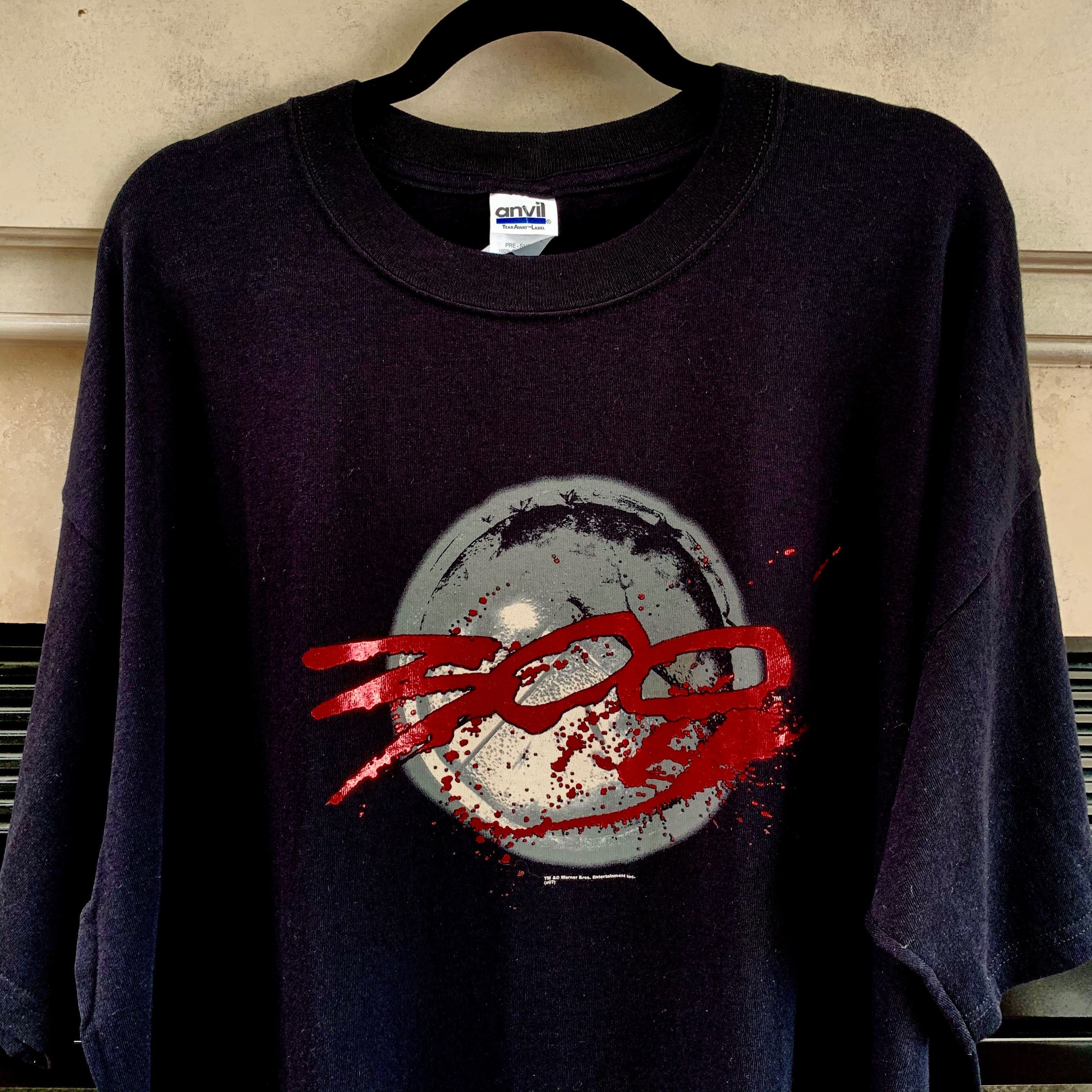 300 MOVIE PROMO 2007 DEADSTOCK TSHIRT XXL