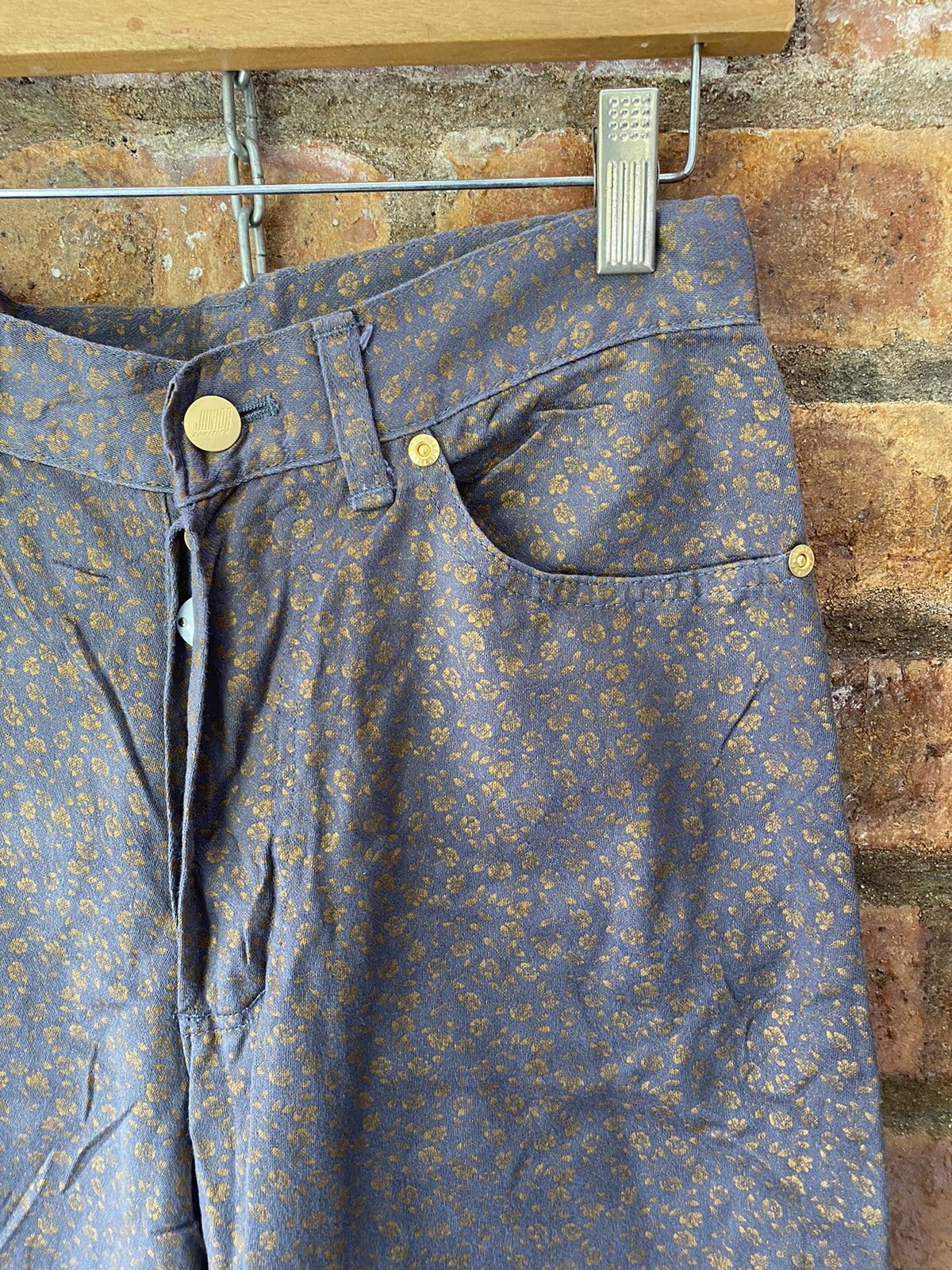 Jean Paul Gaultier SS89 Floral Pants Size 27" / US 4 / IT 40 - 6 Thumbnail