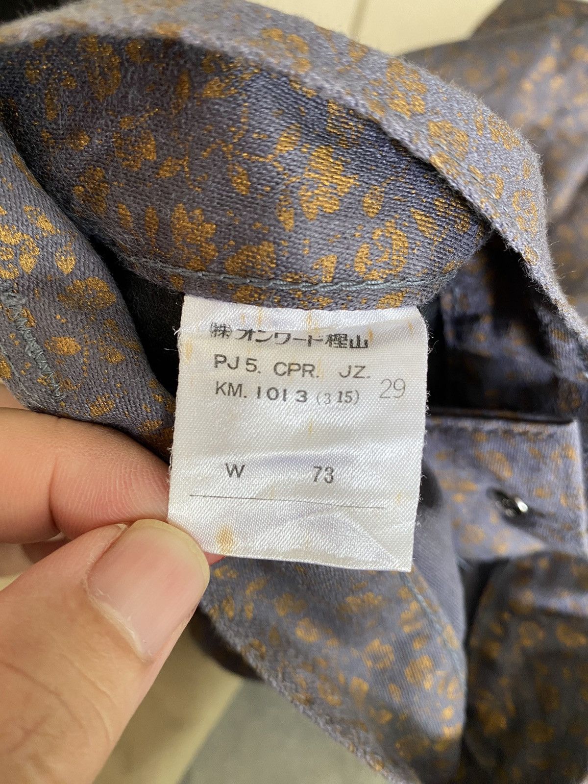 Jean Paul Gaultier SS89 Floral Pants Size 27" / US 4 / IT 40 - 13 Thumbnail