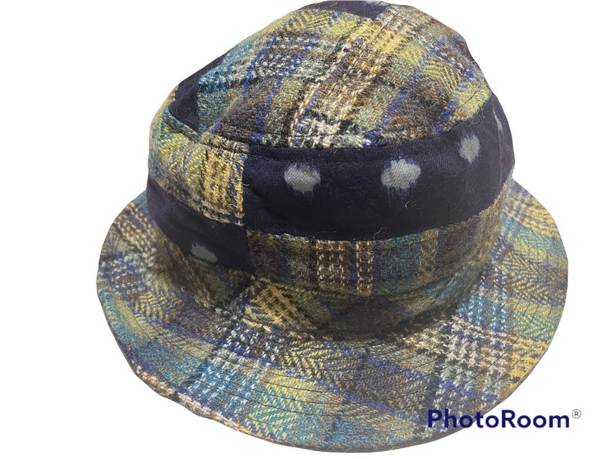 Japanese Brand × Kenzo × Vintage Rare Patchwork Kenzo Bucket Hat Size ONE SIZE - 4 Thumbnail