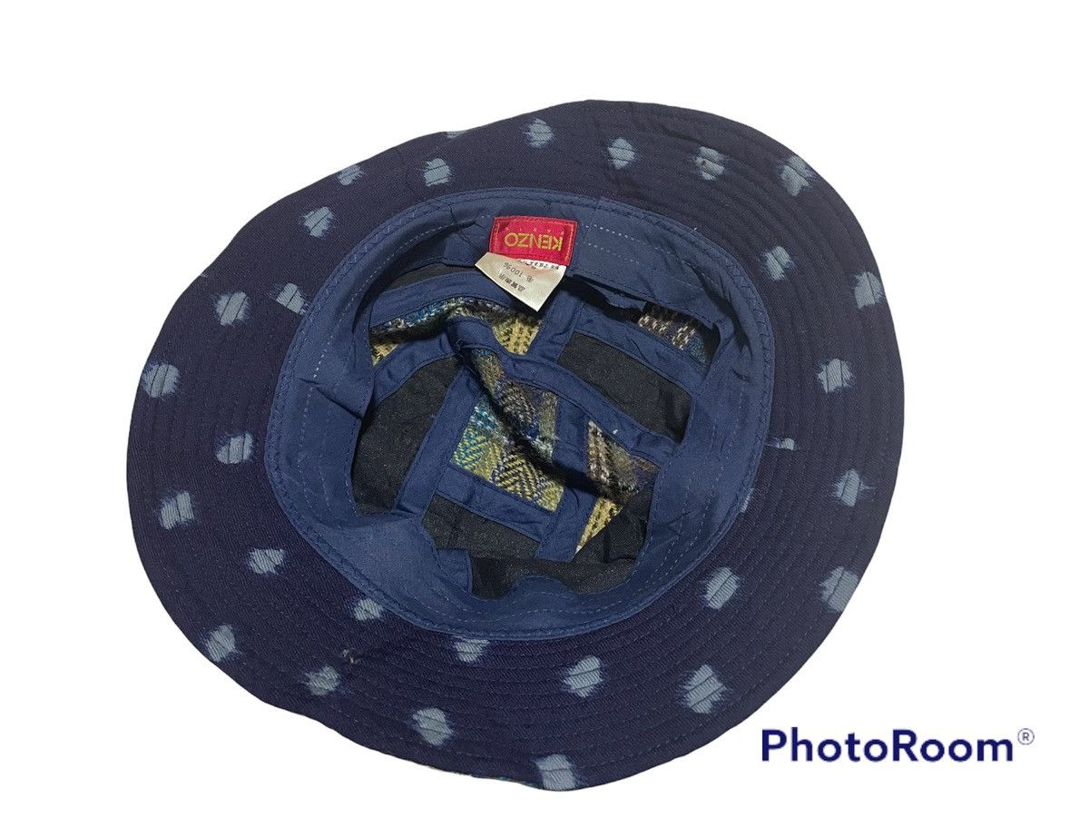 Japanese Brand × Kenzo × Vintage Rare Patchwork Kenzo Bucket Hat Size ONE SIZE - 7 Thumbnail