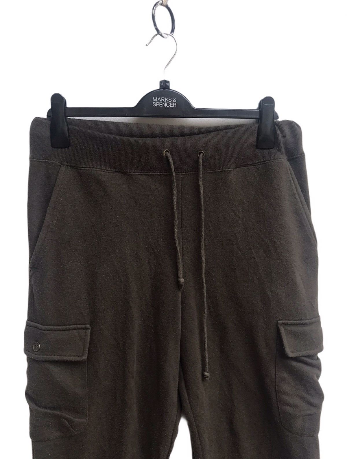 Japanese Brand 🔥Anti Label Cargo Sweatpants Size US 29 - 4 Thumbnail