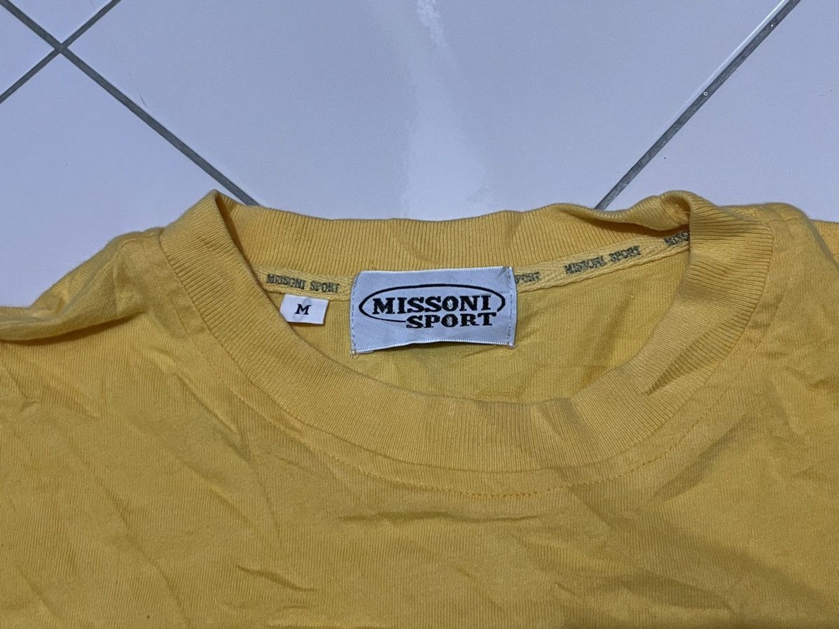Japanese Brand × Missoni Vintage Missoni Sport Big Logo Shirt Size US M / EU 48-50 / 2 - 3 Thumbnail