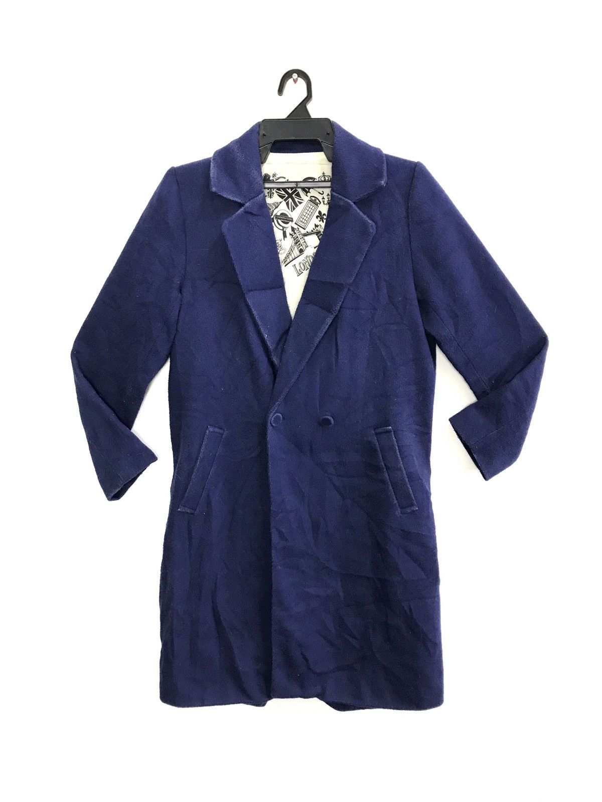 Japanese Brand Vintage Hypen World Gallery Long Parka Jacket Streetwear Size US S / EU 44-46 / 1 - 1 Thumbnail
