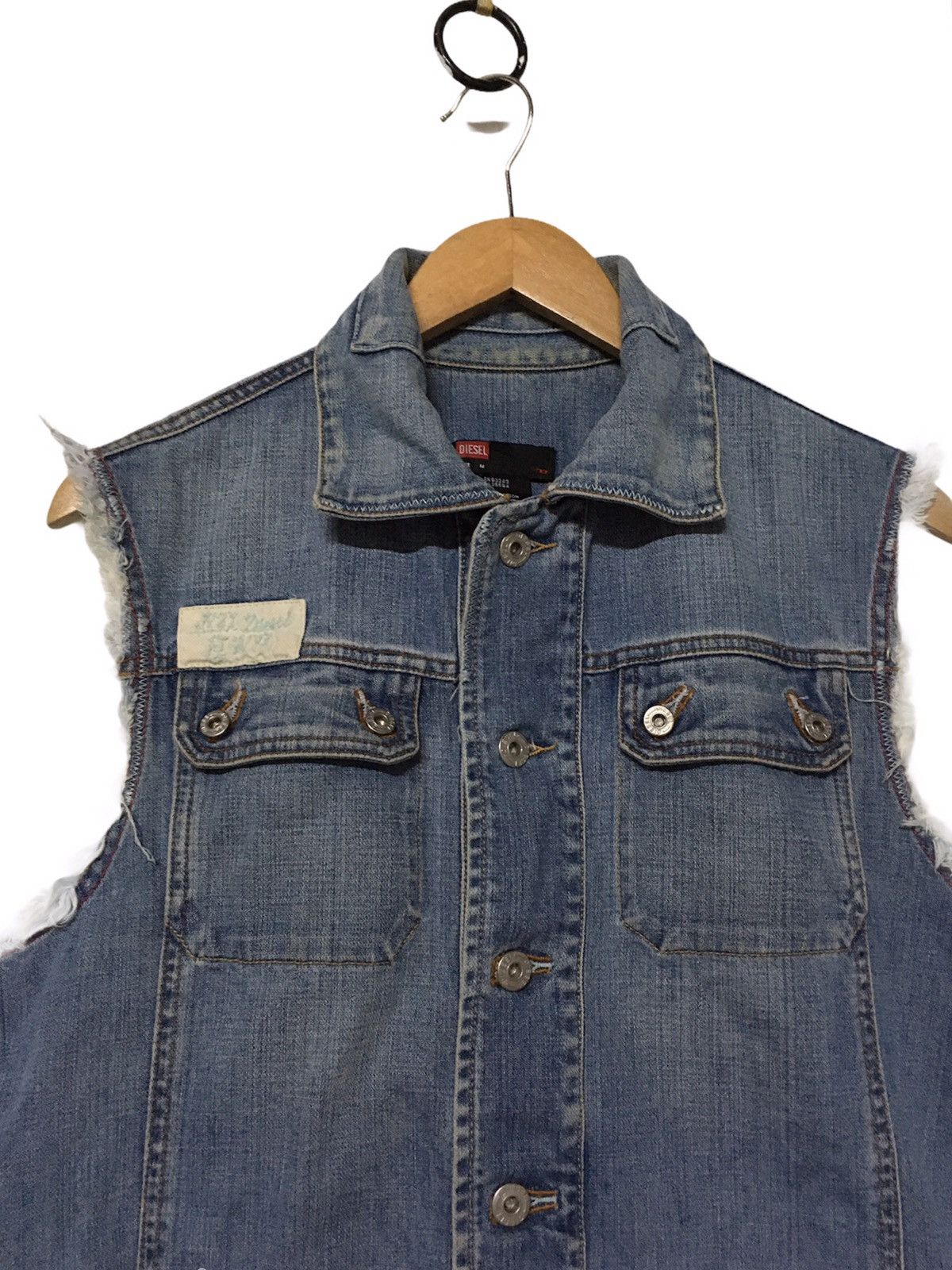 Diesel 🔥Vintage Diesel Nice Styles Denim Vests Size US S / EU 44-46 / 1 - 5 Thumbnail