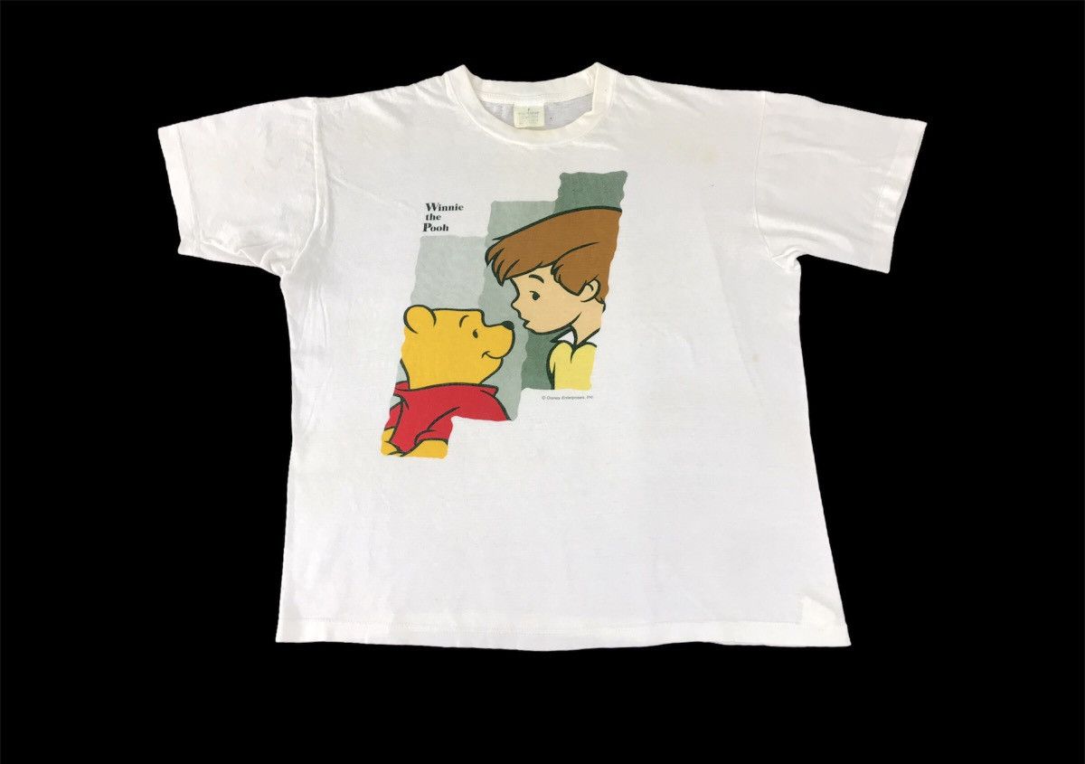 Vintage Vintage 90s Winnie The Pooh Cartoon Character Tee Size M / US 6-8 / IT 42-44 - 1 Thumbnail