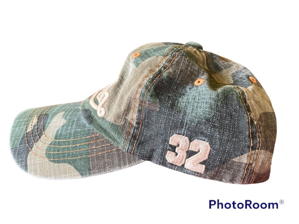 Vintage Von Dutch Distressed x Rare Camo Cap Hat Size ONE SIZE - 3 Thumbnail