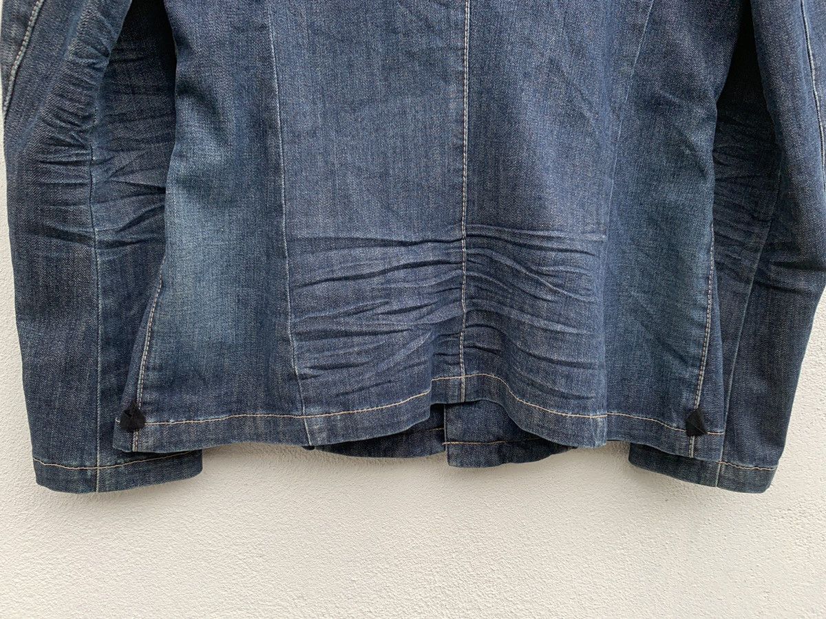 Marithe + Francois Girbaud Marithe Francois Girbaud Jeans Denim Jacket Size S / US 4 / IT 40 - 13 Thumbnail