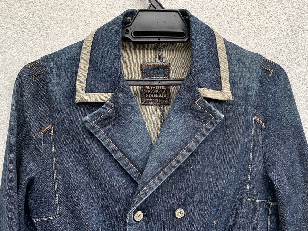 Marithe + Francois Girbaud Marithe Francois Girbaud Jeans Denim Jacket Size S / US 4 / IT 40 - 2 Thumbnail