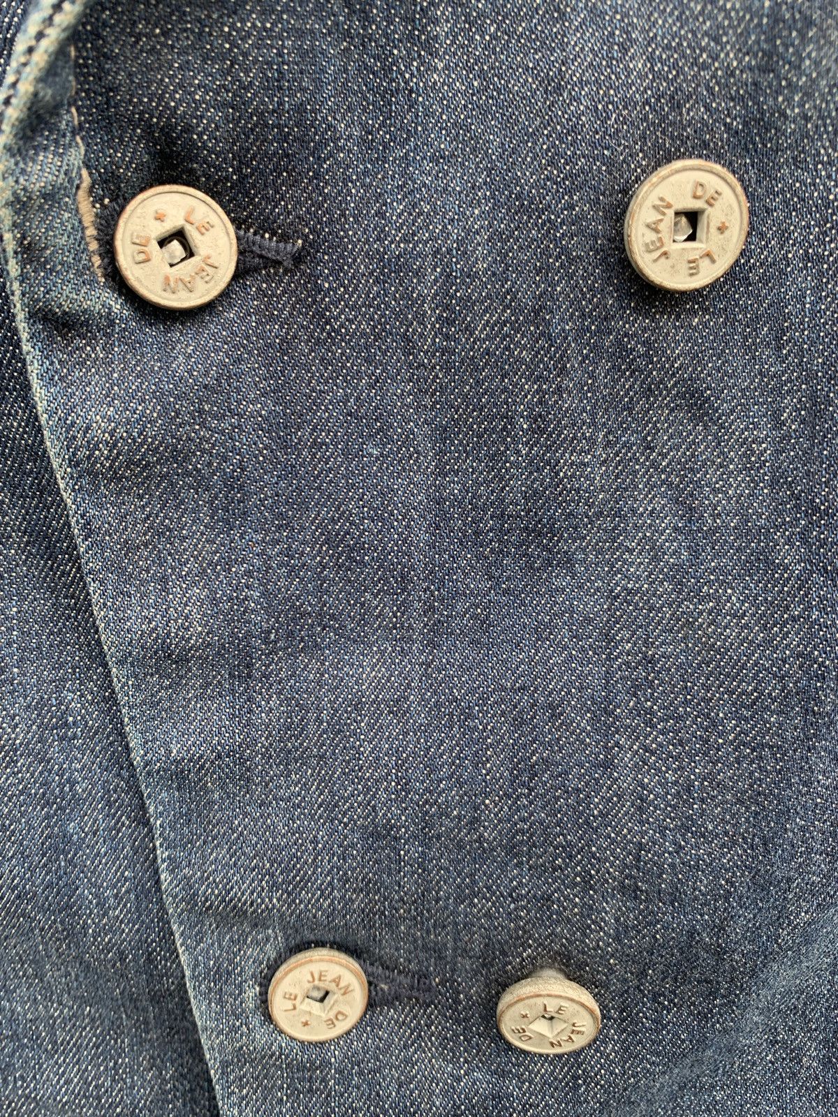 Marithe + Francois Girbaud Marithe Francois Girbaud Jeans Denim Jacket Size S / US 4 / IT 40 - 12 Thumbnail