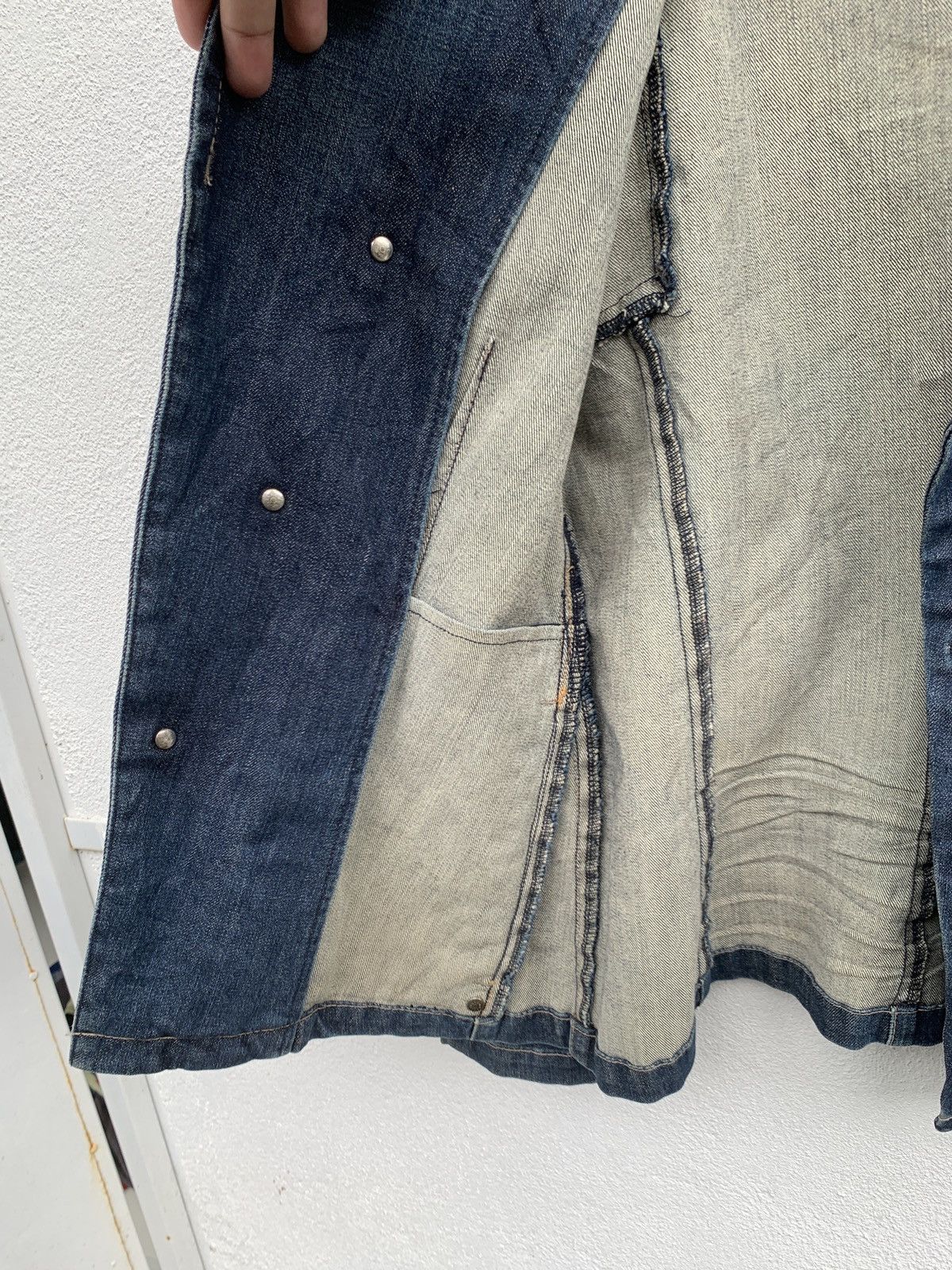 Marithe + Francois Girbaud Marithe Francois Girbaud Jeans Denim Jacket Size S / US 4 / IT 40 - 9 Thumbnail