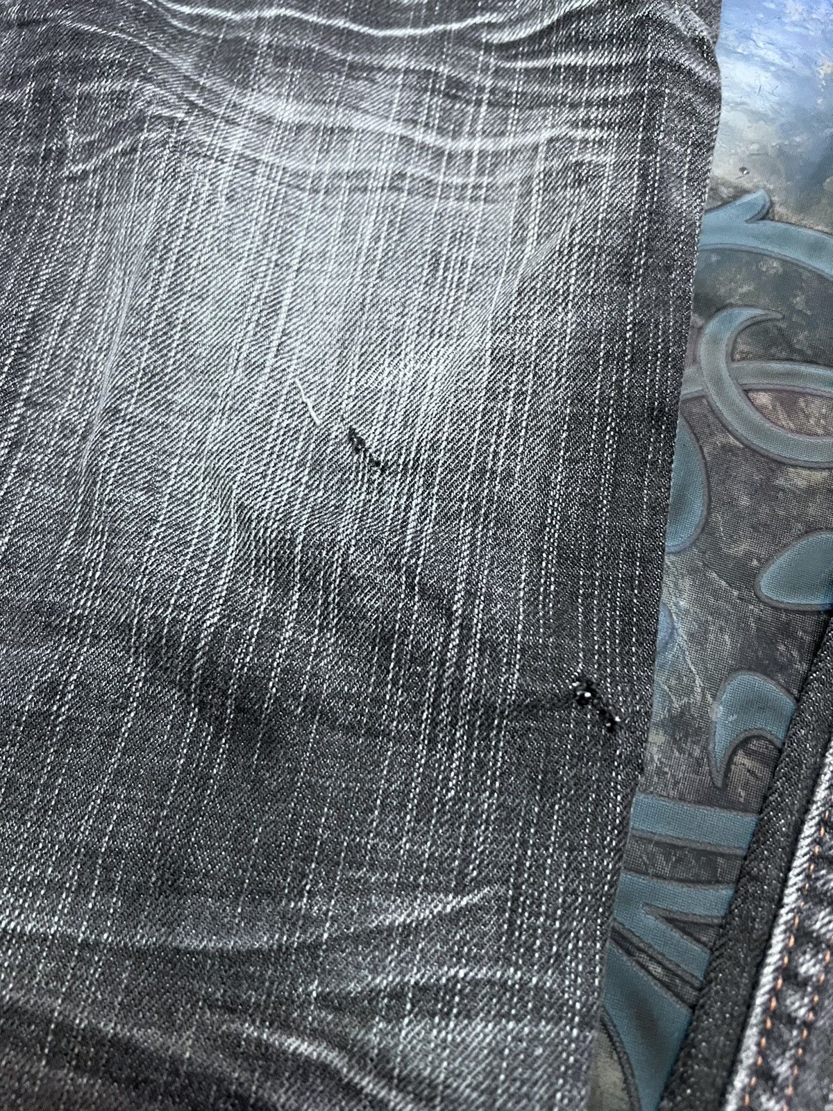 Japanese Brand × Vintage SICK‼️SORRIDERE SASHIKO BORO DISTRESSED DENIM PANT Size US 33 - 10 Thumbnail