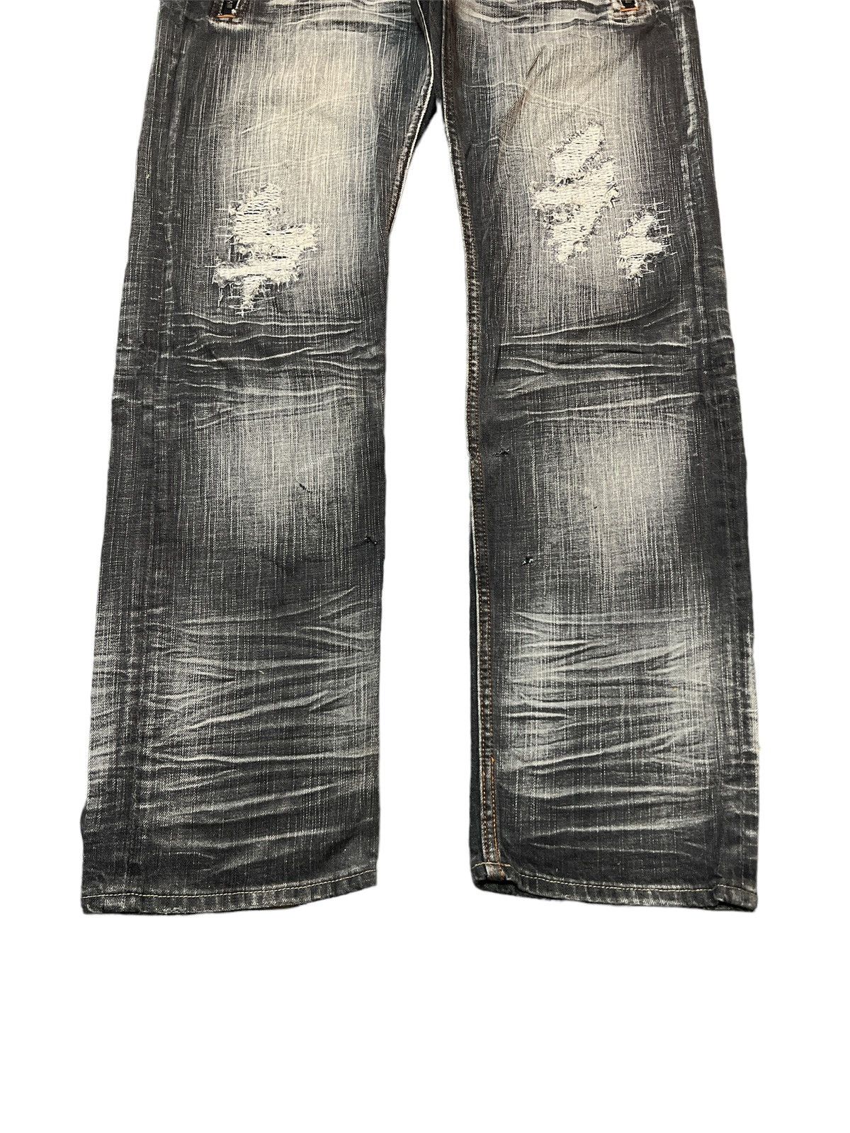 Japanese Brand × Vintage SICK‼️SORRIDERE SASHIKO BORO DISTRESSED DENIM PANT Size US 33 - 4 Thumbnail