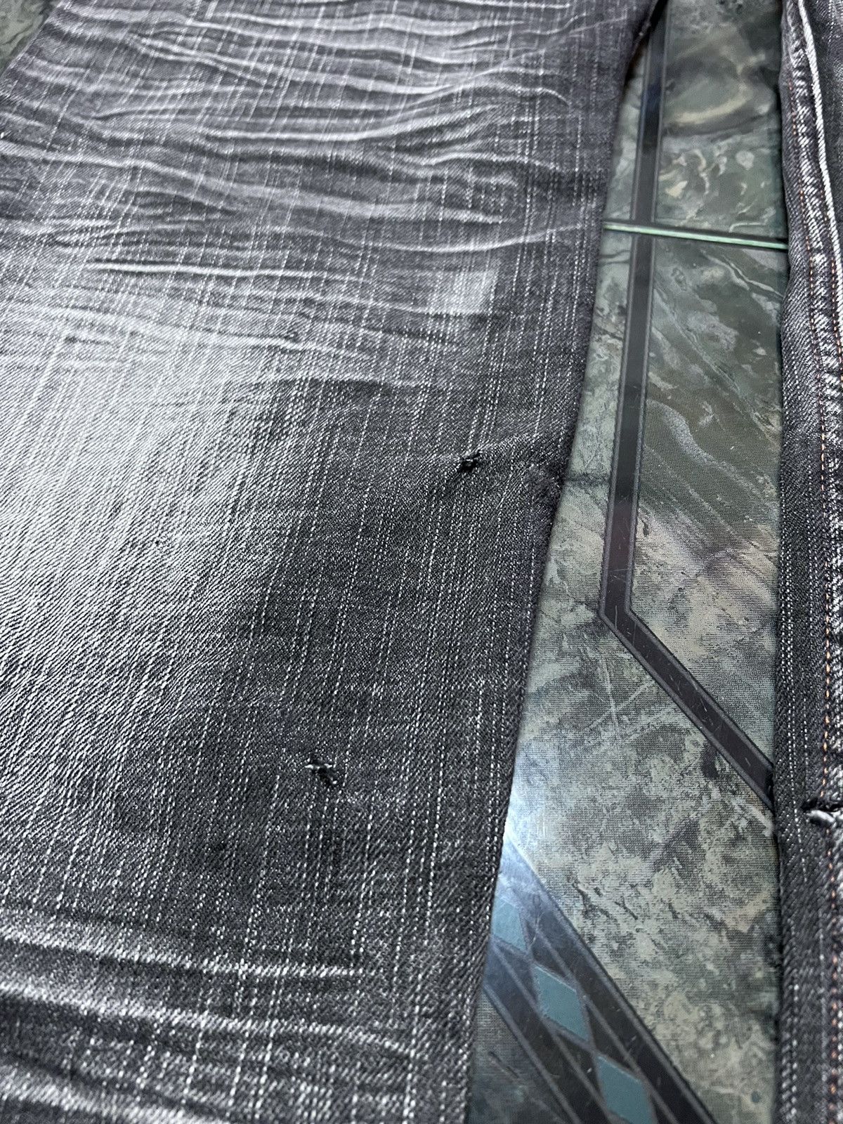 Japanese Brand × Vintage SICK‼️SORRIDERE SASHIKO BORO DISTRESSED DENIM PANT Size US 33 - 9 Thumbnail