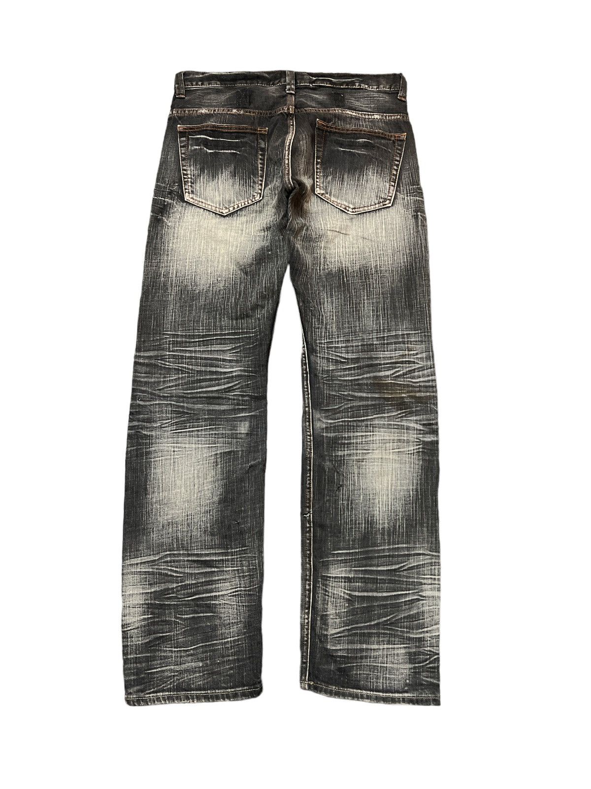Japanese Brand × Vintage SICK‼️SORRIDERE SASHIKO BORO DISTRESSED DENIM PANT Size US 33 - 6 Thumbnail