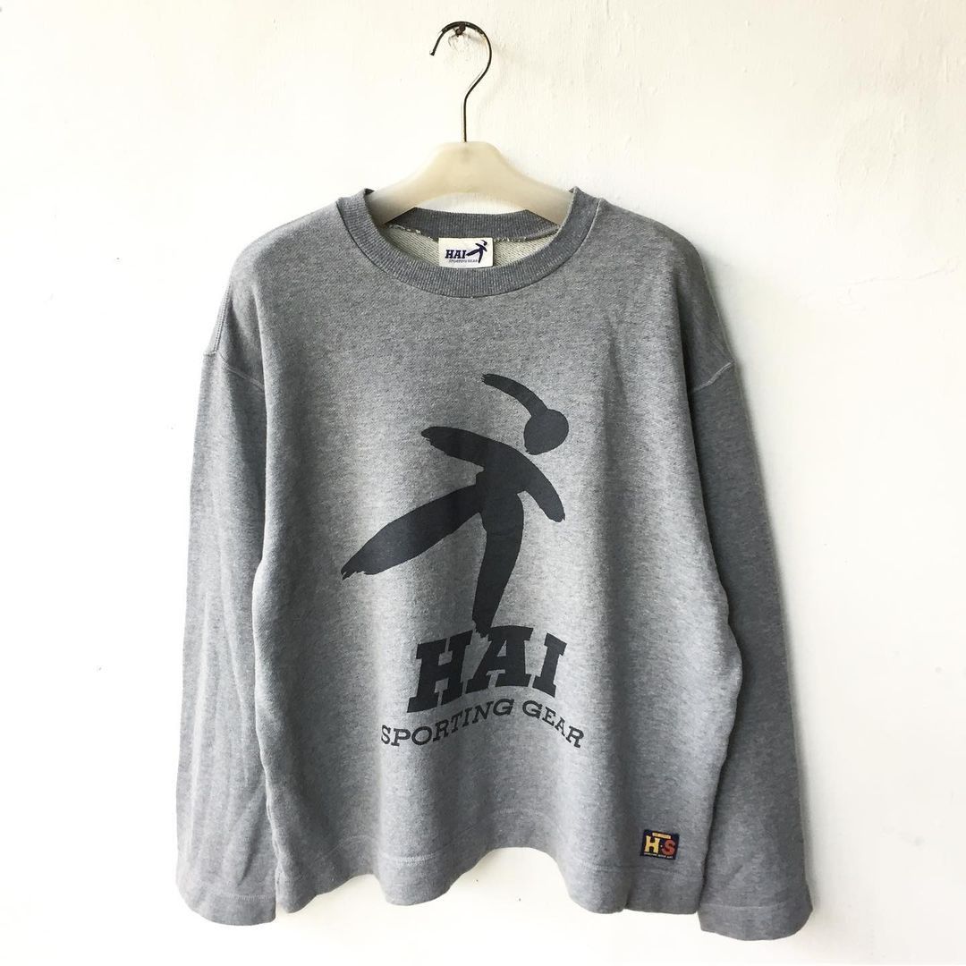 トップス 80s HAI sporting gear ISSEY MIYAKE Vintage HAI SPORTING GEAR 80s by Issey Miyake Sweatshirt