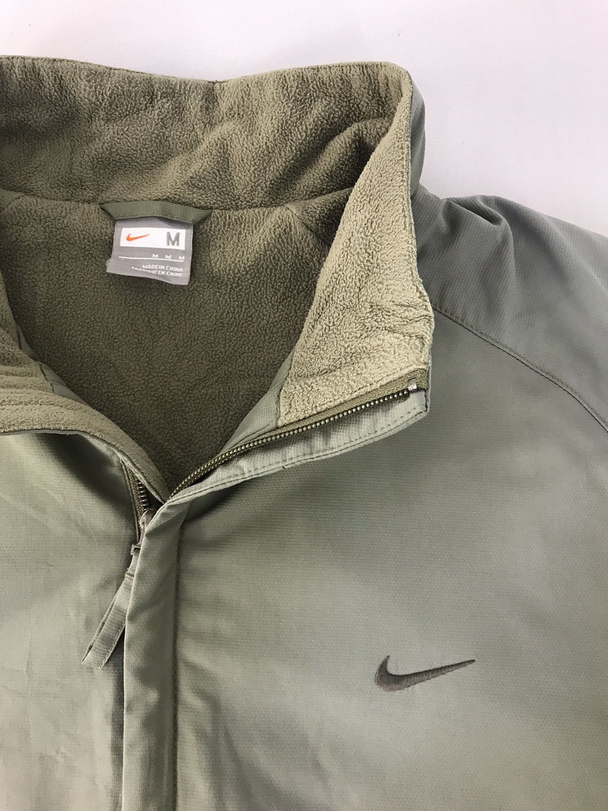 Nike Nike Athletic Sportswear Sweater Jacket Big Swoosh Logo Size US L / EU 52-54 / 3 - 3 Thumbnail