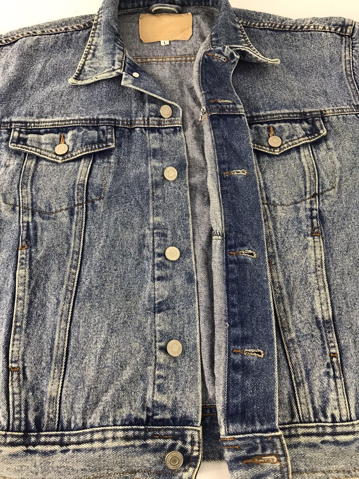 Grailed × Vintage Japanese Brand Denim Jacket Jean Trucker Western Wear Size US L / EU 52-54 / 3 - 5 Thumbnail