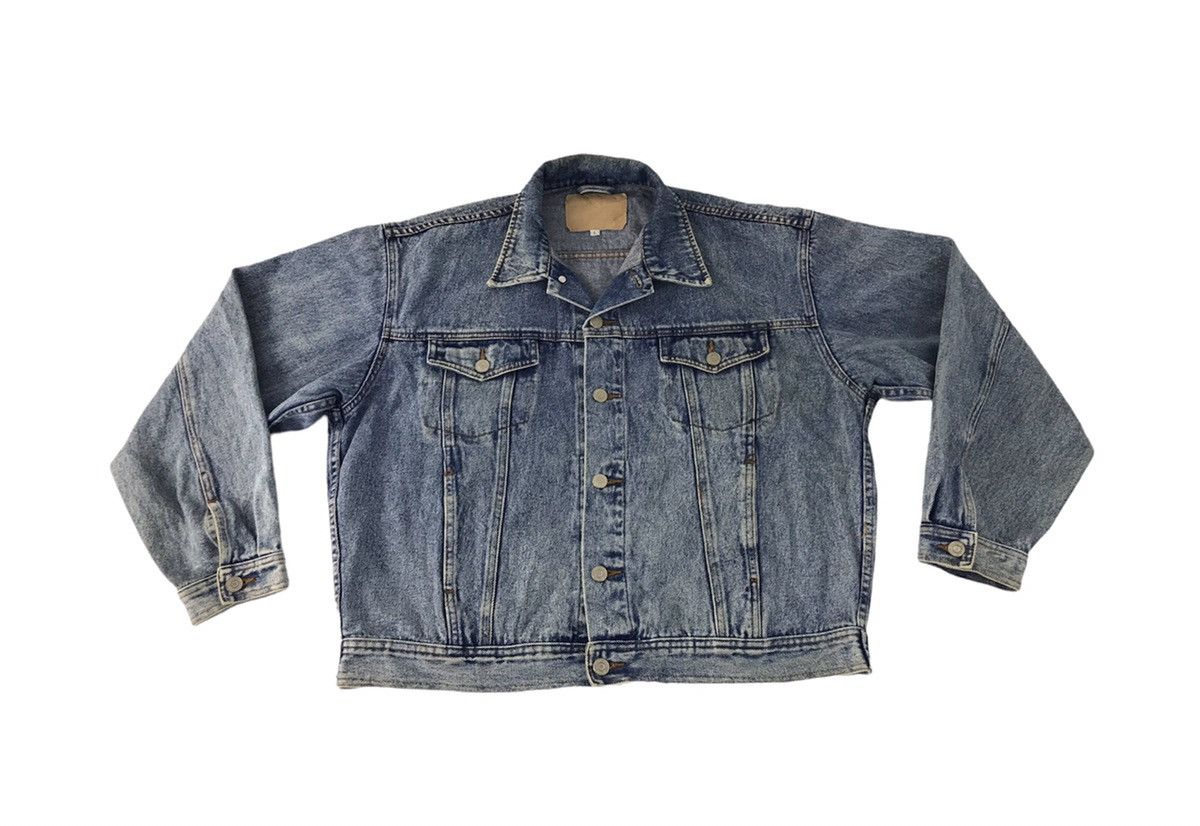 Grailed × Vintage Japanese Brand Denim Jacket Jean Trucker Western Wear Size US L / EU 52-54 / 3 - 1 Thumbnail