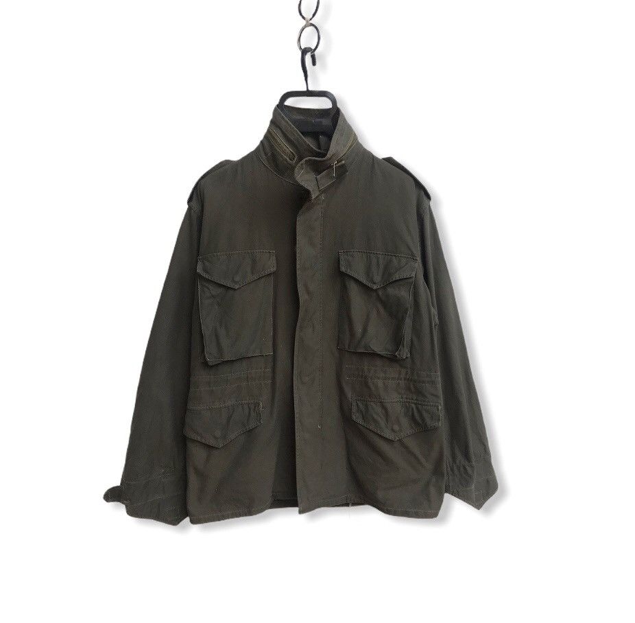 image of Multy Pocket Military Jacket in Green Military, Men's (Size Medium)
