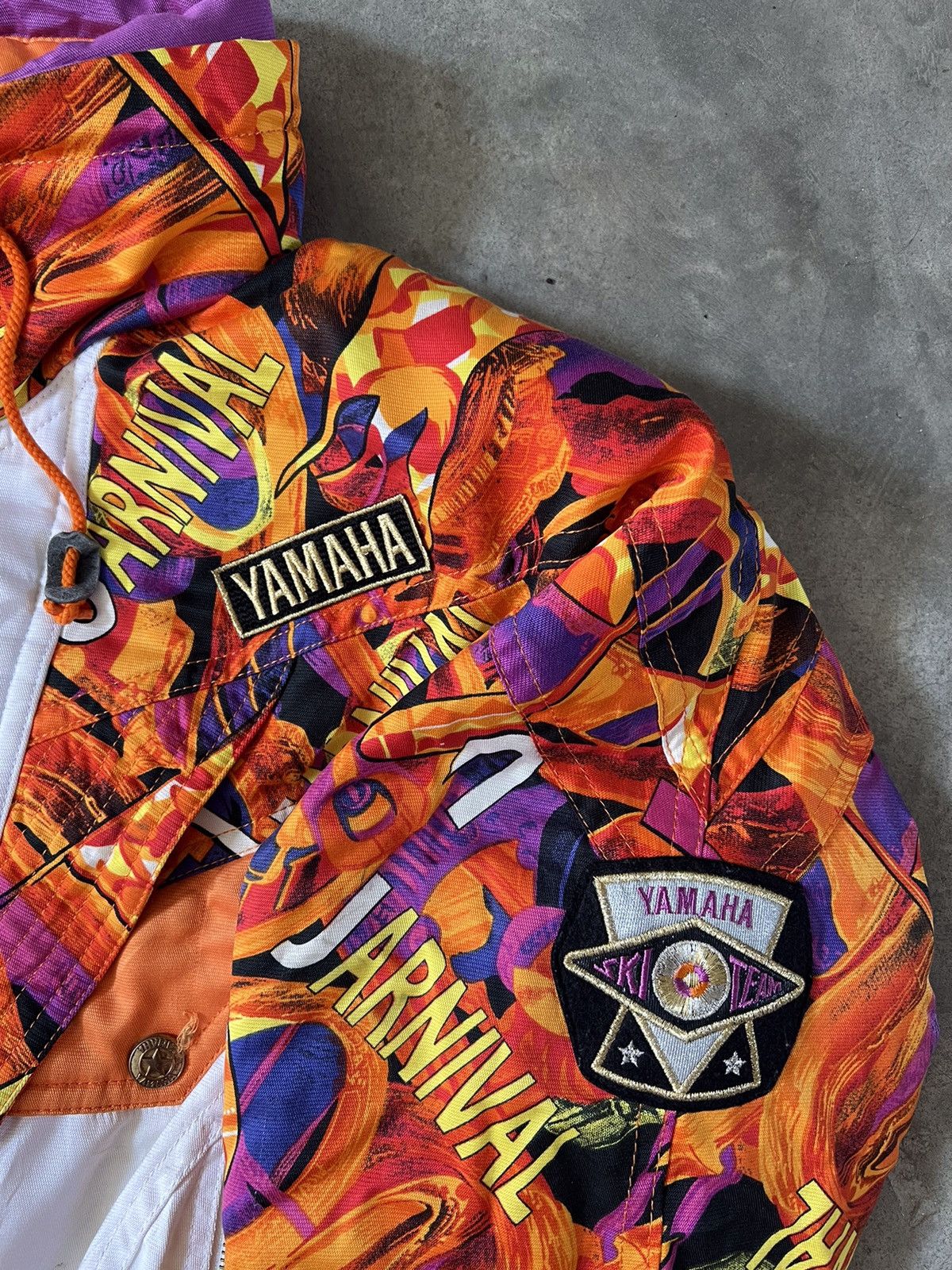 Vintage × Yamaha Vintage 🏴‍☠️ Yamaha Ski Team Made In Japan Jacket Size US S / EU 44-46 / 1 - 9 Thumbnail