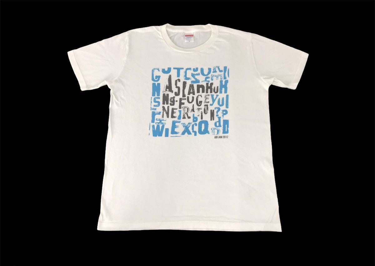 Band Tees × Japanese Brand Asian Kungfu Generation Air Jam 2012 Japanese Band Rock Tee Size US M / EU 48-50 / 2 - 1 Thumbnail