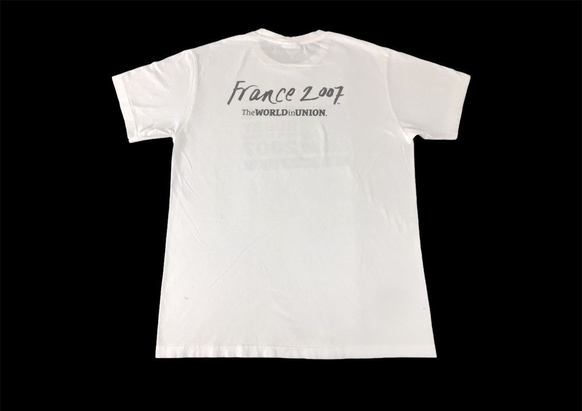 Designer × Vintage Vtg irb Rugby Coupe Du Monde 2007 France LogoTee T-Shirt Size US L / EU 52-54 / 3 - 2 Thumbnail