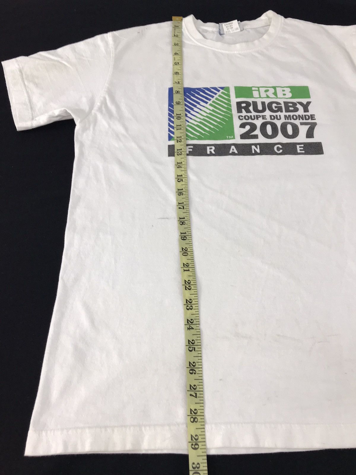 Designer × Vintage Vtg irb Rugby Coupe Du Monde 2007 France LogoTee T-Shirt Size US L / EU 52-54 / 3 - 9 Thumbnail