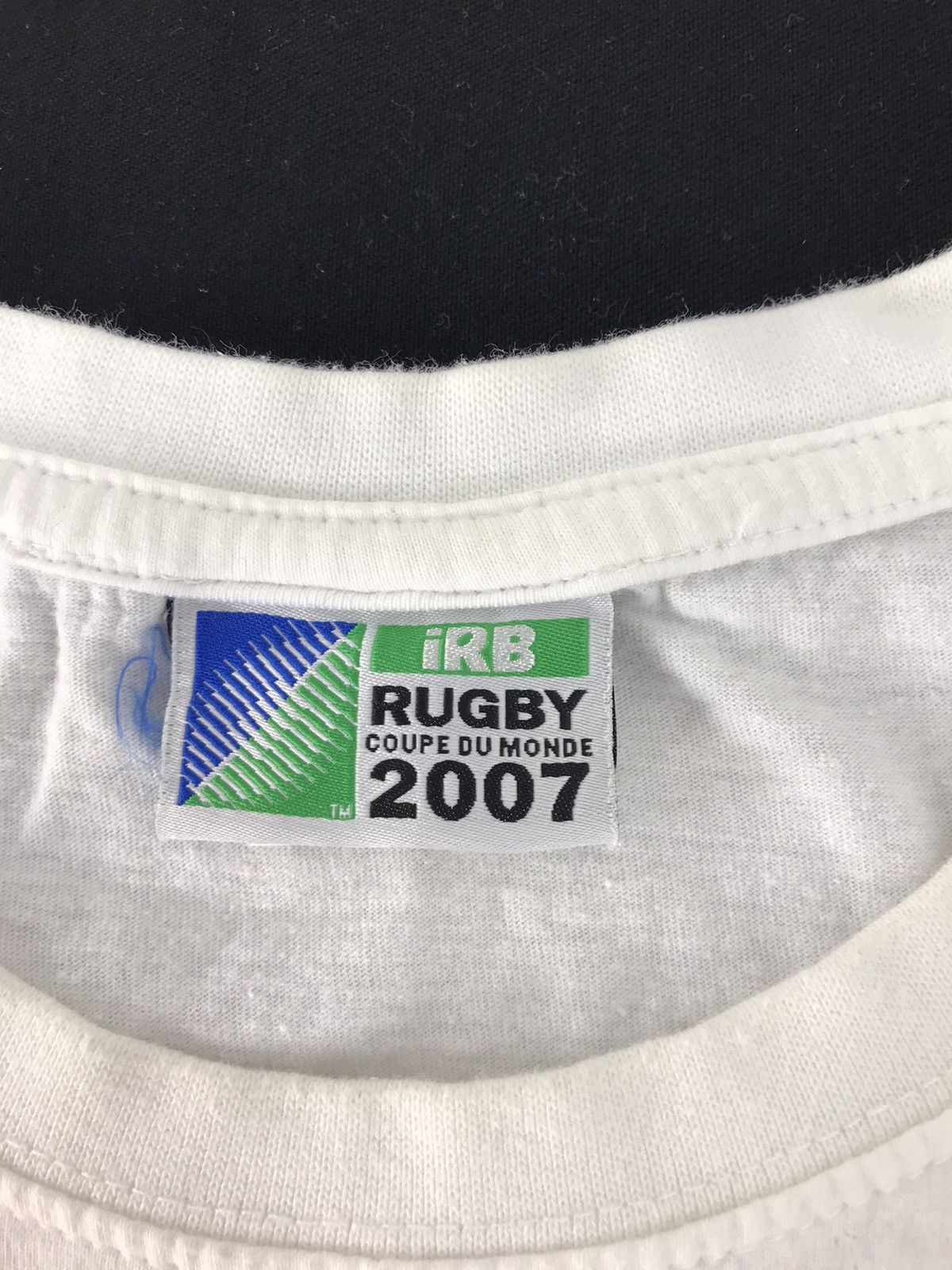 Designer × Vintage Vtg irb Rugby Coupe Du Monde 2007 France LogoTee T-Shirt Size US L / EU 52-54 / 3 - 5 Thumbnail