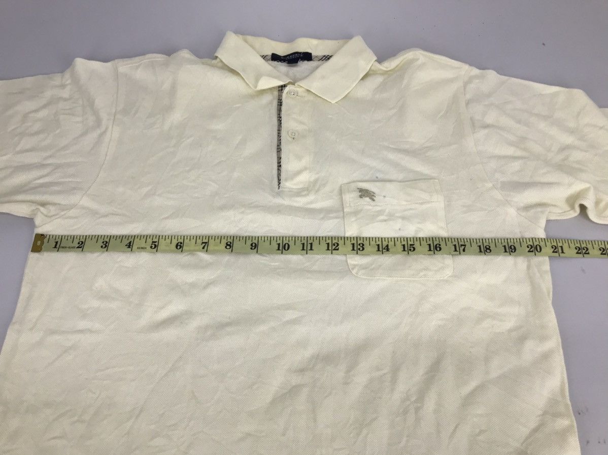 Burberry × Designer Vintage Burberry London Polo Tee Single Pocket Size US L / EU 52-54 / 3 - 4 Thumbnail