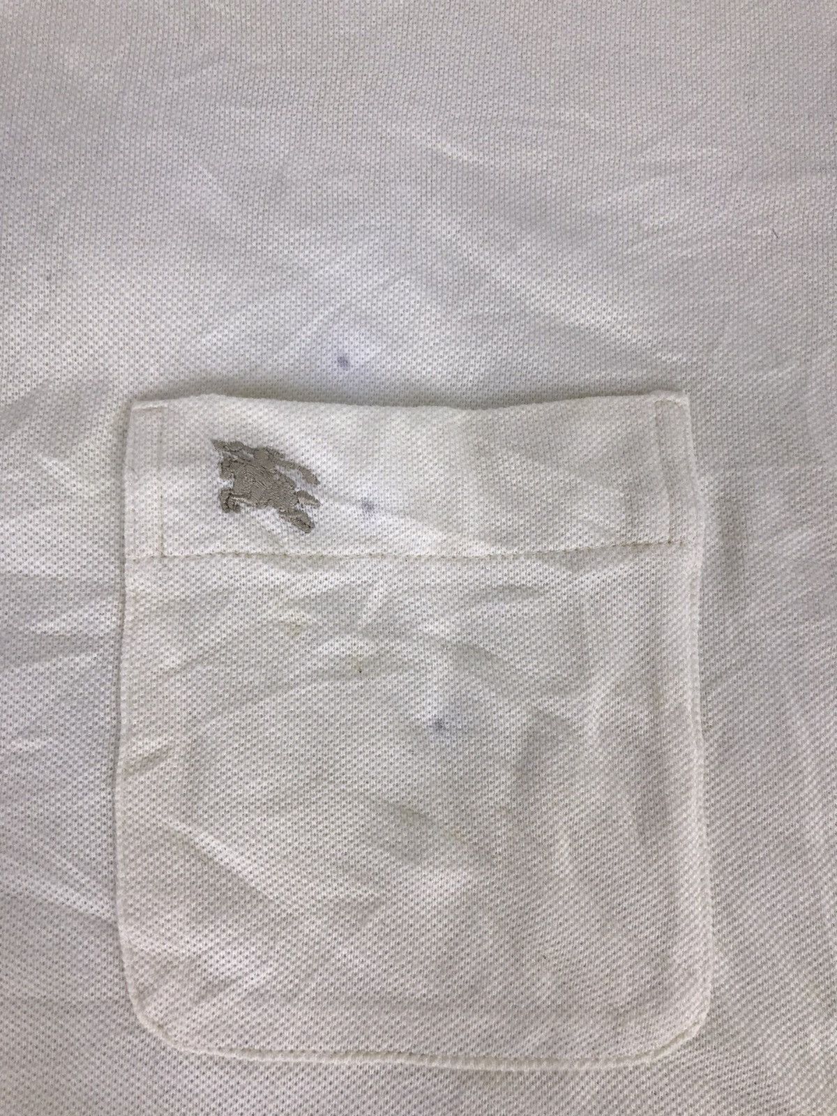 Burberry × Designer Vintage Burberry London Polo Tee Single Pocket Size US L / EU 52-54 / 3 - 7 Thumbnail