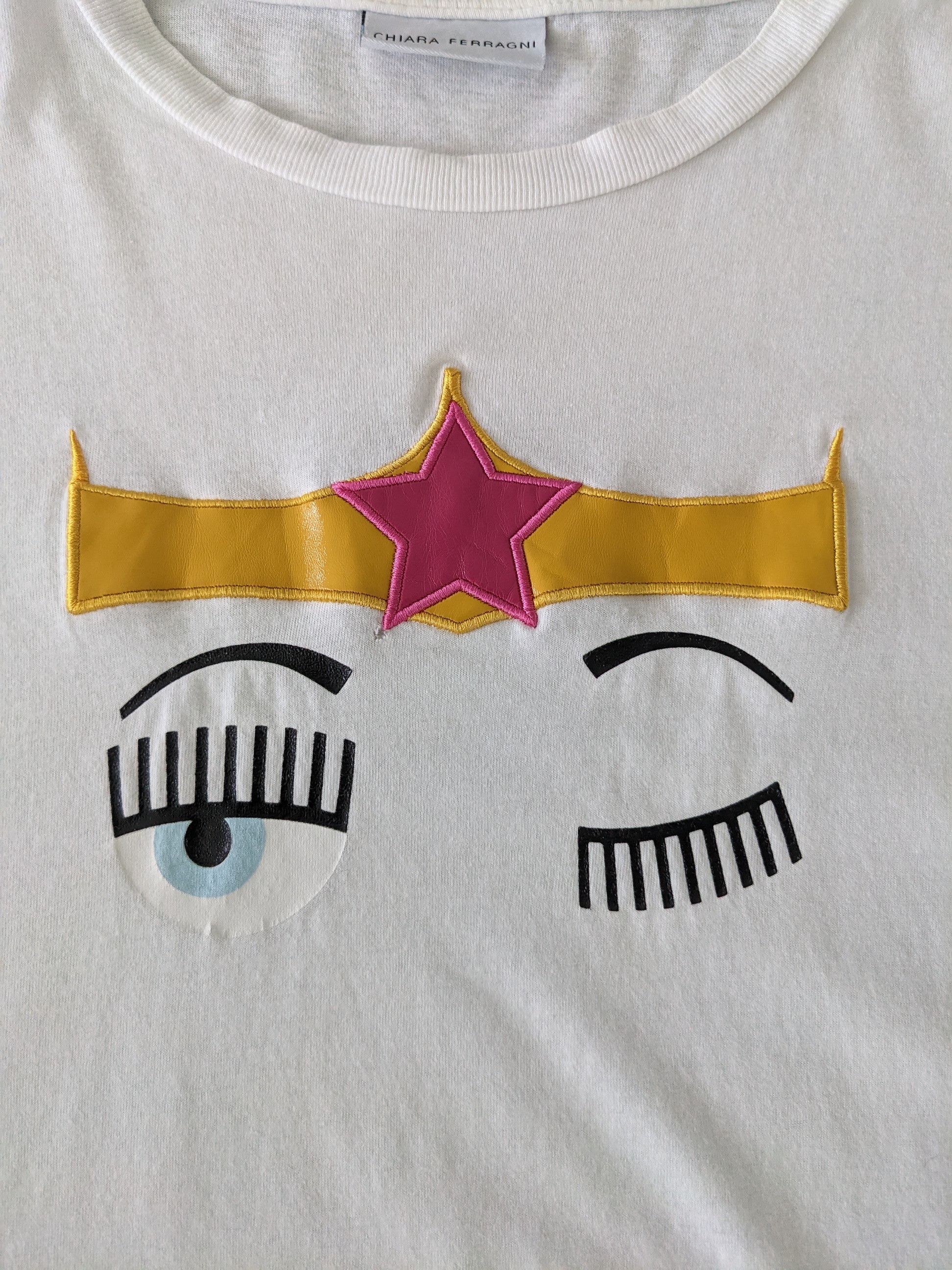 Chiara Ferragni Chiara Ferragni Tee Made In Italy Size S / US 4 / IT 40 - 2 Thumbnail
