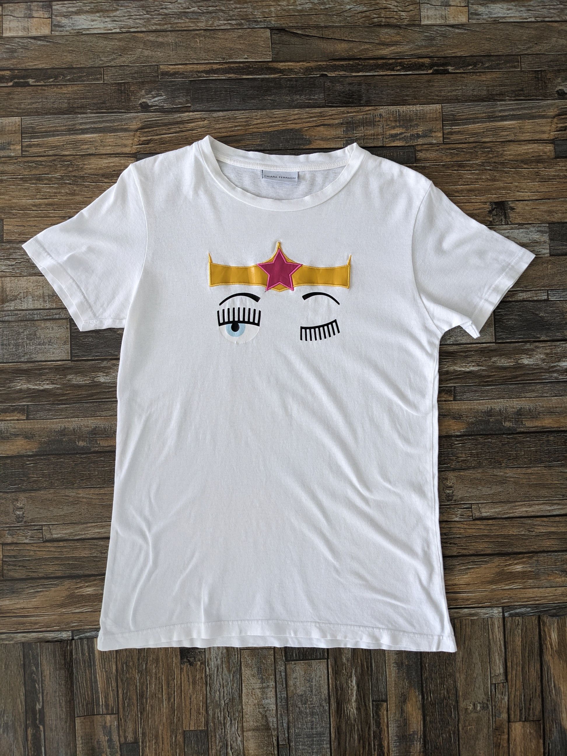 Chiara Ferragni Chiara Ferragni Tee Made In Italy Size S / US 4 / IT 40 - 1 Thumbnail