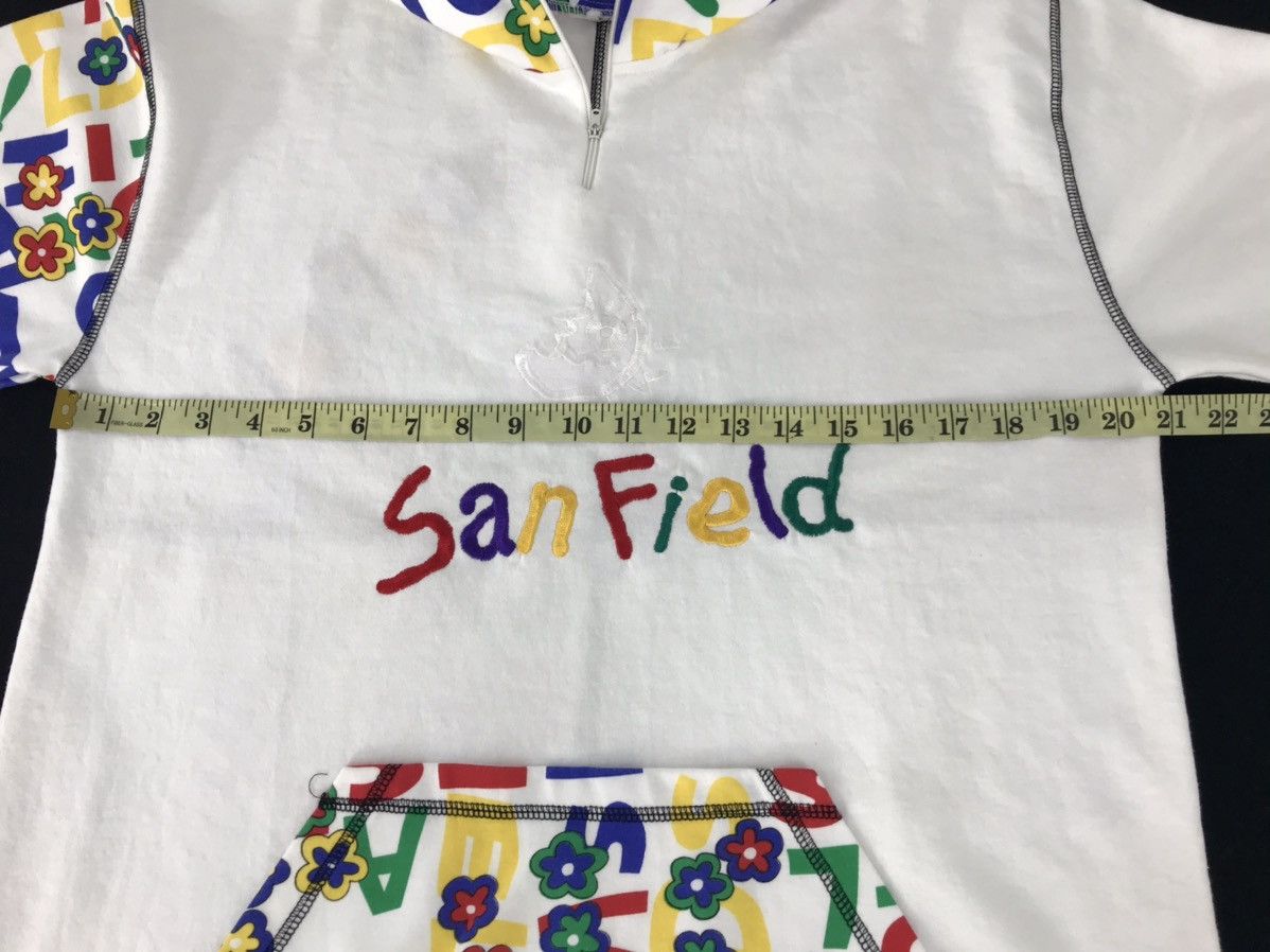 Japanese Brand × Vintage Vintage San Field Floral Colourful Design Big Pocket Collar Size US L / EU 52-54 / 3 - 7 Thumbnail