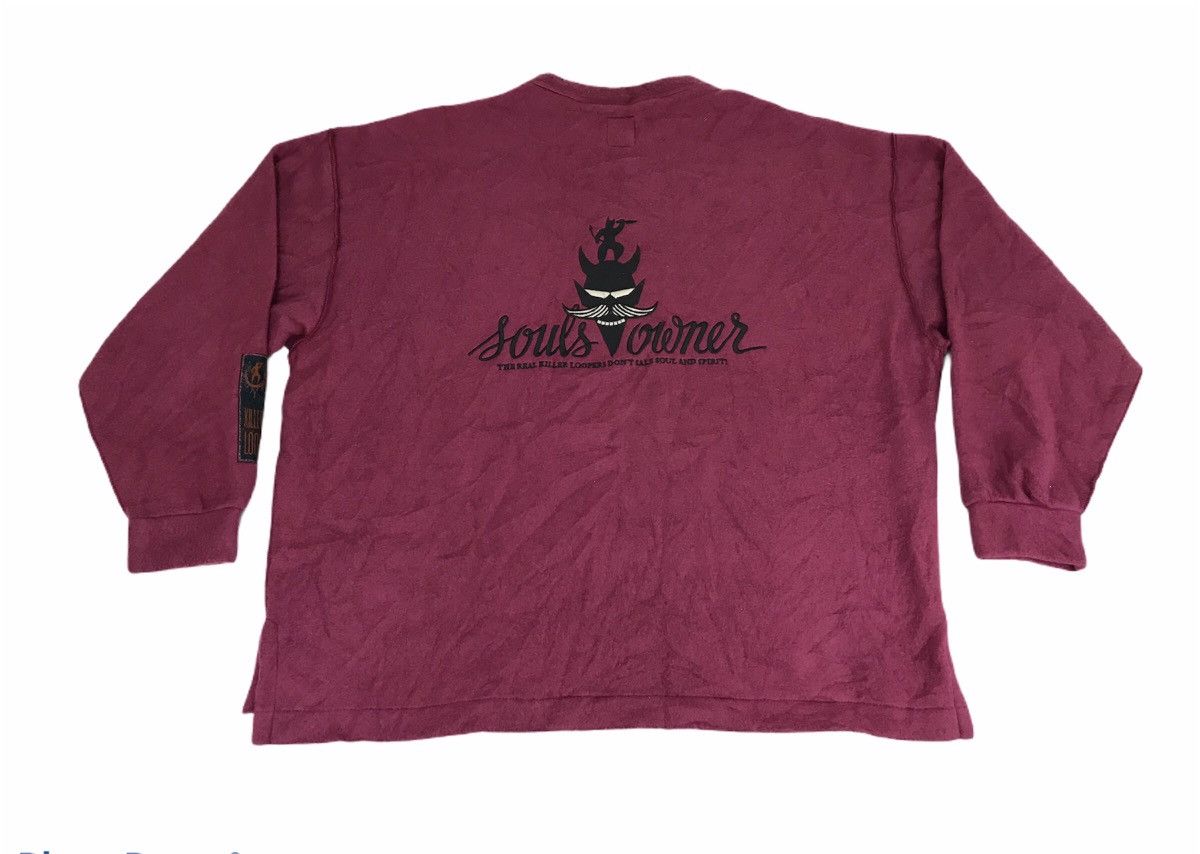 Japanese Brand × Vintage Vintage Killer Loops Souls Owner Sweatshirt Embroidery Logo Size US M / EU 48-50 / 2 - 1 Thumbnail