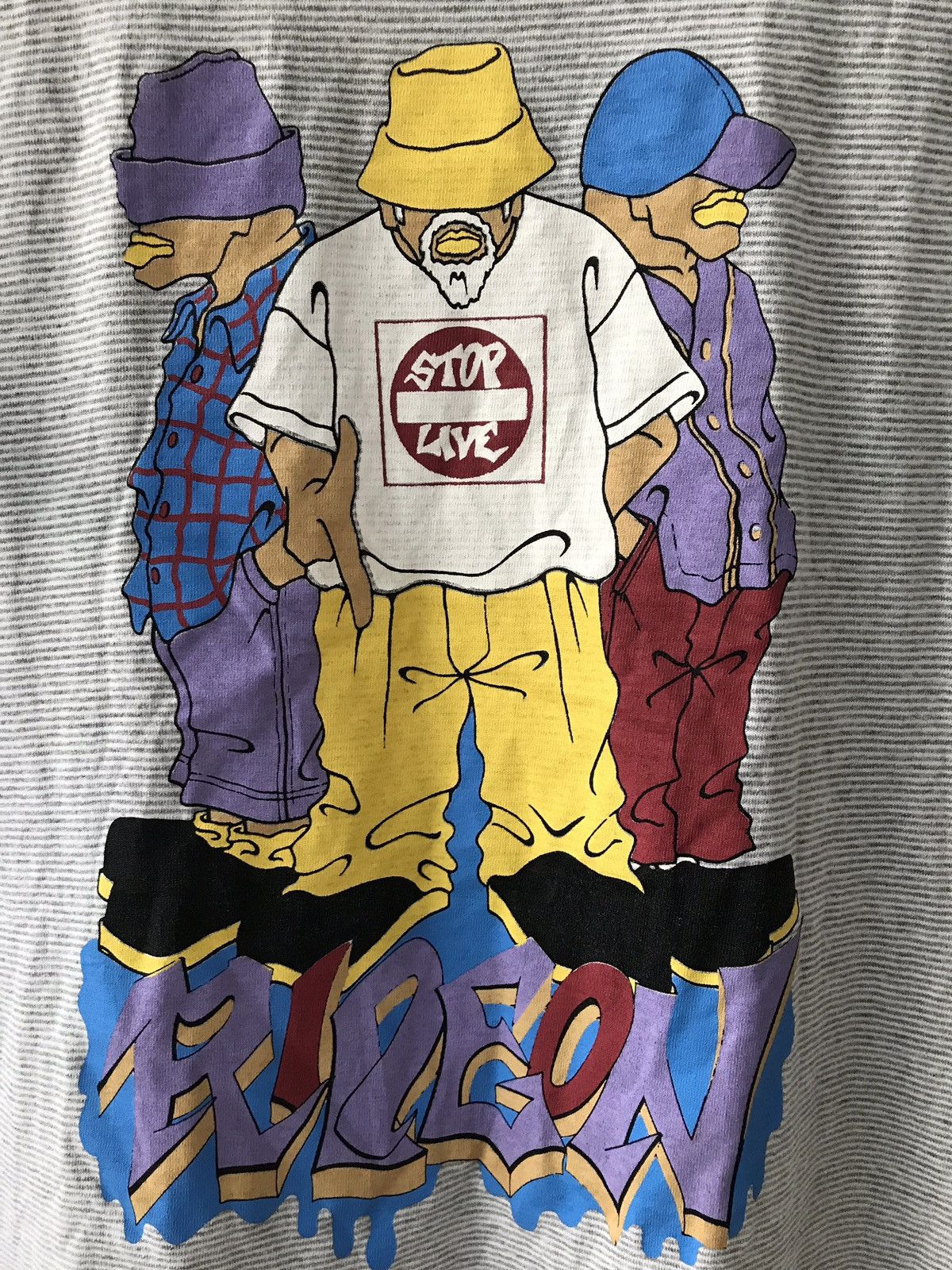 Rap Tees × Vintage Vintage 90s Ride On Old Hip Hop Rap Supporter Size US M / EU 48-50 / 2 - 2 Thumbnail