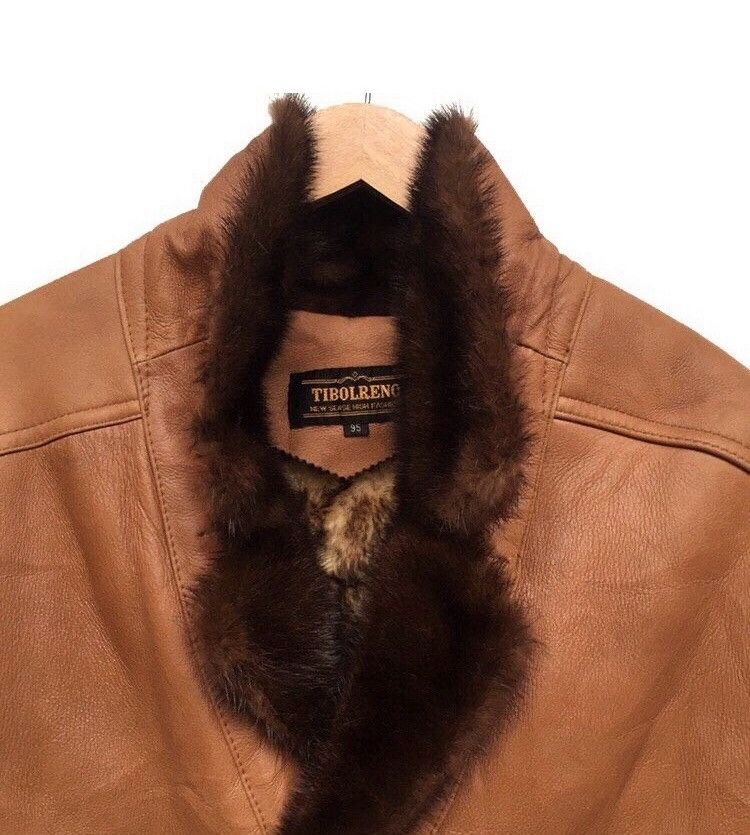 Vintage 🔥Tibolreno Faux Leather Jacket Size US M / EU 48-50 / 2 - 3 Thumbnail