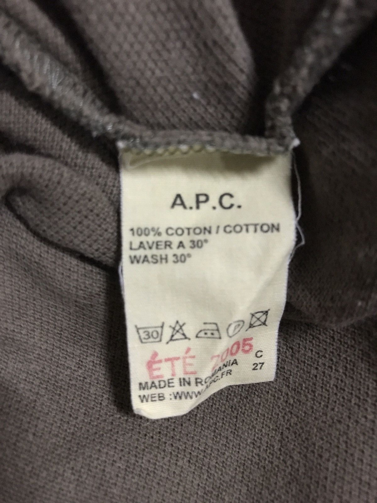 A.P.C. × Vintage 🔥A.P.C Zipper Sweatshirt With Hoodies Size US M / EU 48-50 / 2 - 5 Thumbnail