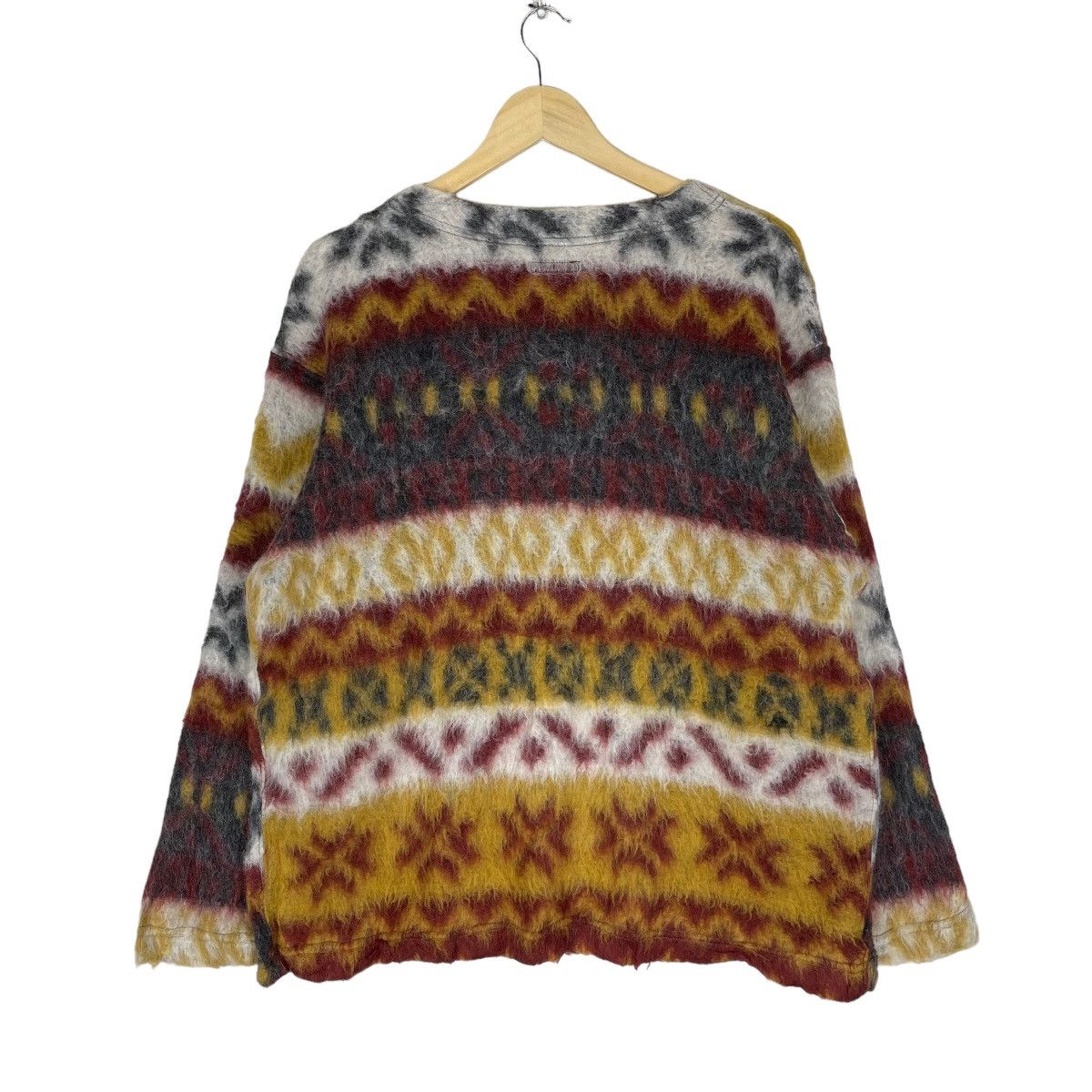 Engineered Garments 🌟ENGINEERED GARMENTS MOHAIR SINGLE POCKET V NECK SWEATER Size US M / EU 48-50 / 2 - 6 Thumbnail