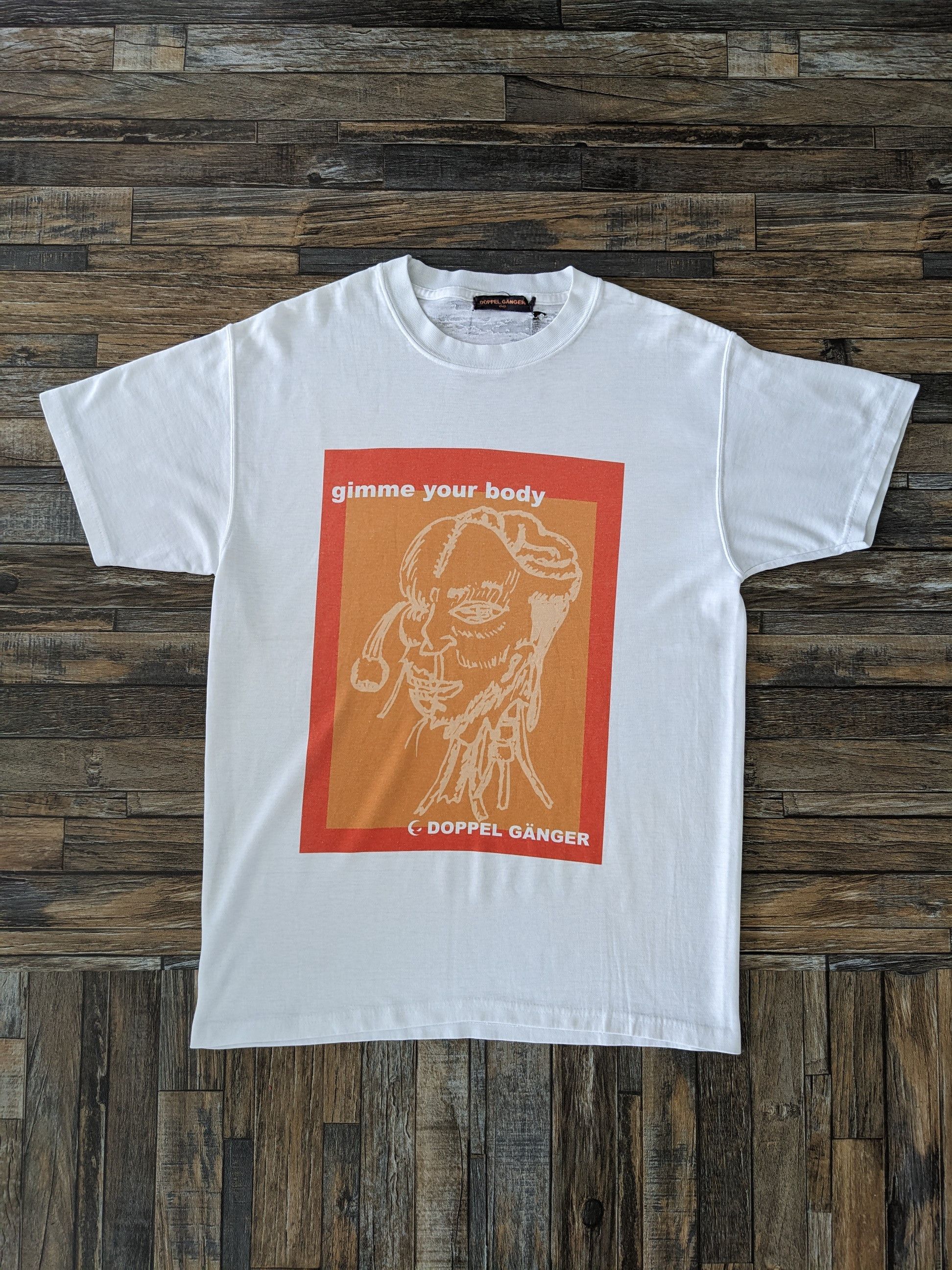 Vintage Vintage Doppel Ganger Gimme Your Body Graphic Tee Size US M / EU 48-50 / 2 - 1 Thumbnail