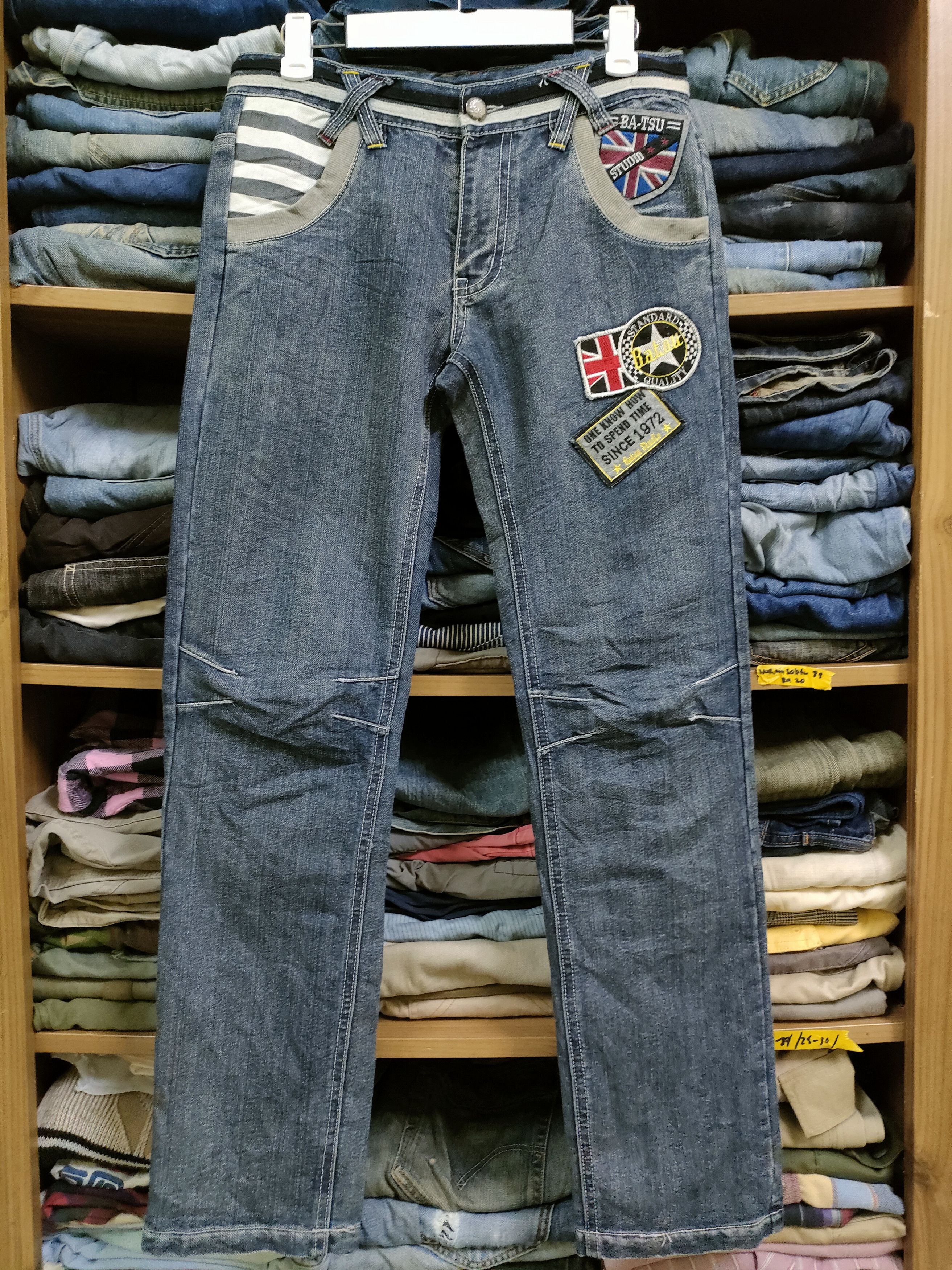 Japanese Brand Ba-tsustudio Japanese Jeans Size US 31 - 2 Preview