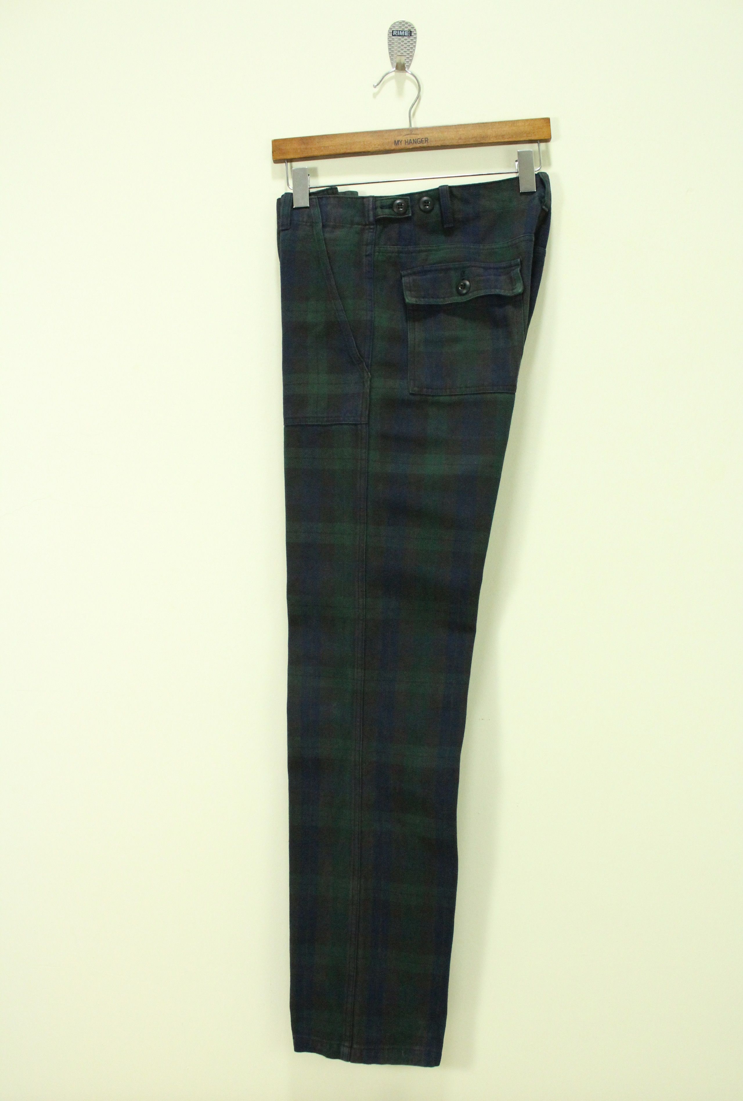 Beams Plus BEAMS Pants Fatigue Checkered Tartan Plaid Size US 32 / EU 48 - 8 Thumbnail