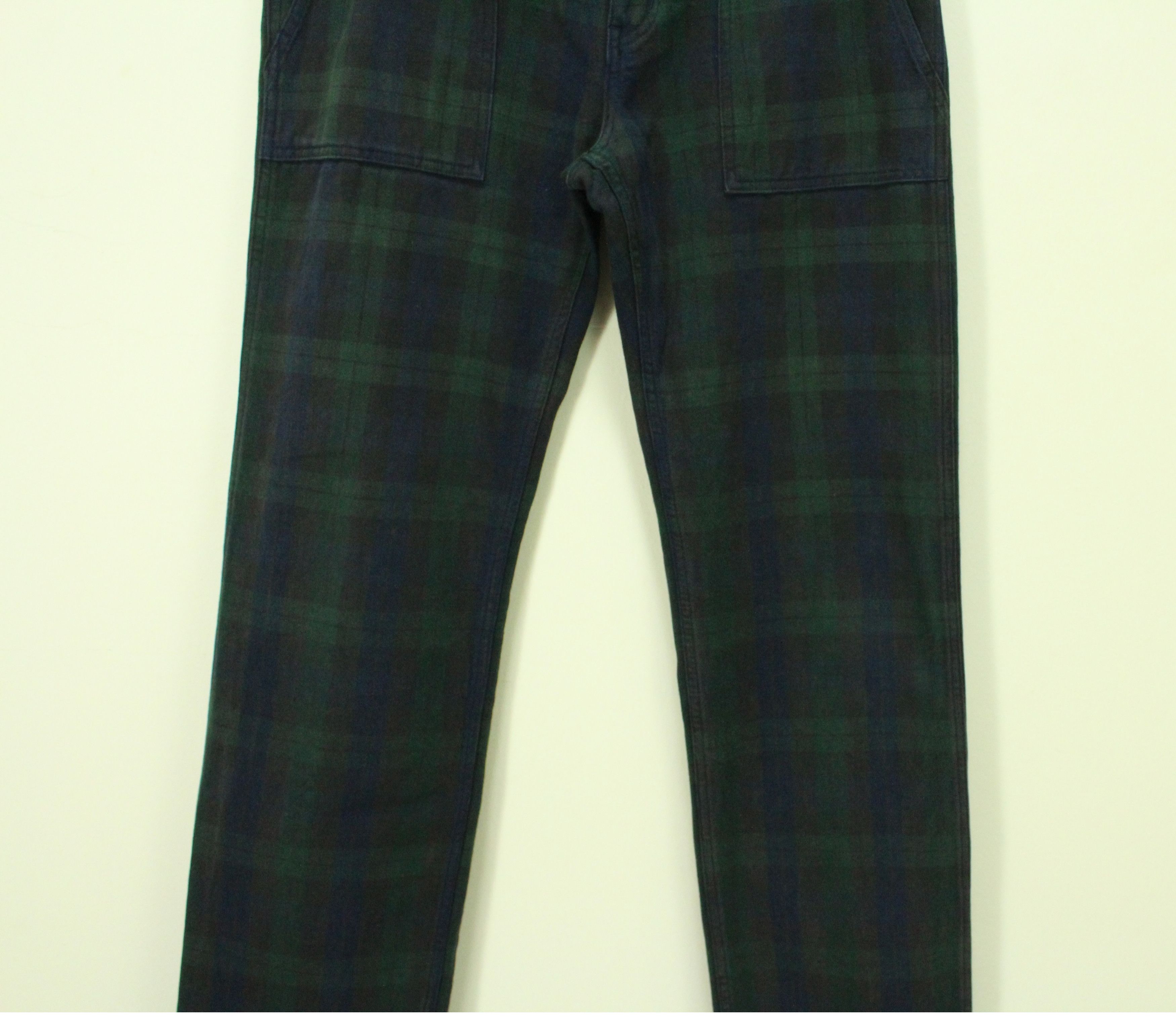 Beams Plus BEAMS Pants Fatigue Checkered Tartan Plaid Size US 32 / EU 48 - 10 Thumbnail