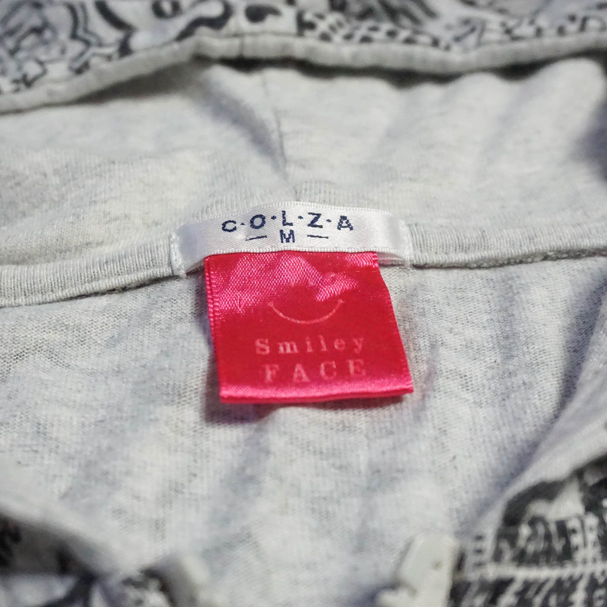 Japanese Brand COLZA Smiley Face Hoodie Japanese Brand Size M / US 6-8 / IT 42-44 - 3 Thumbnail