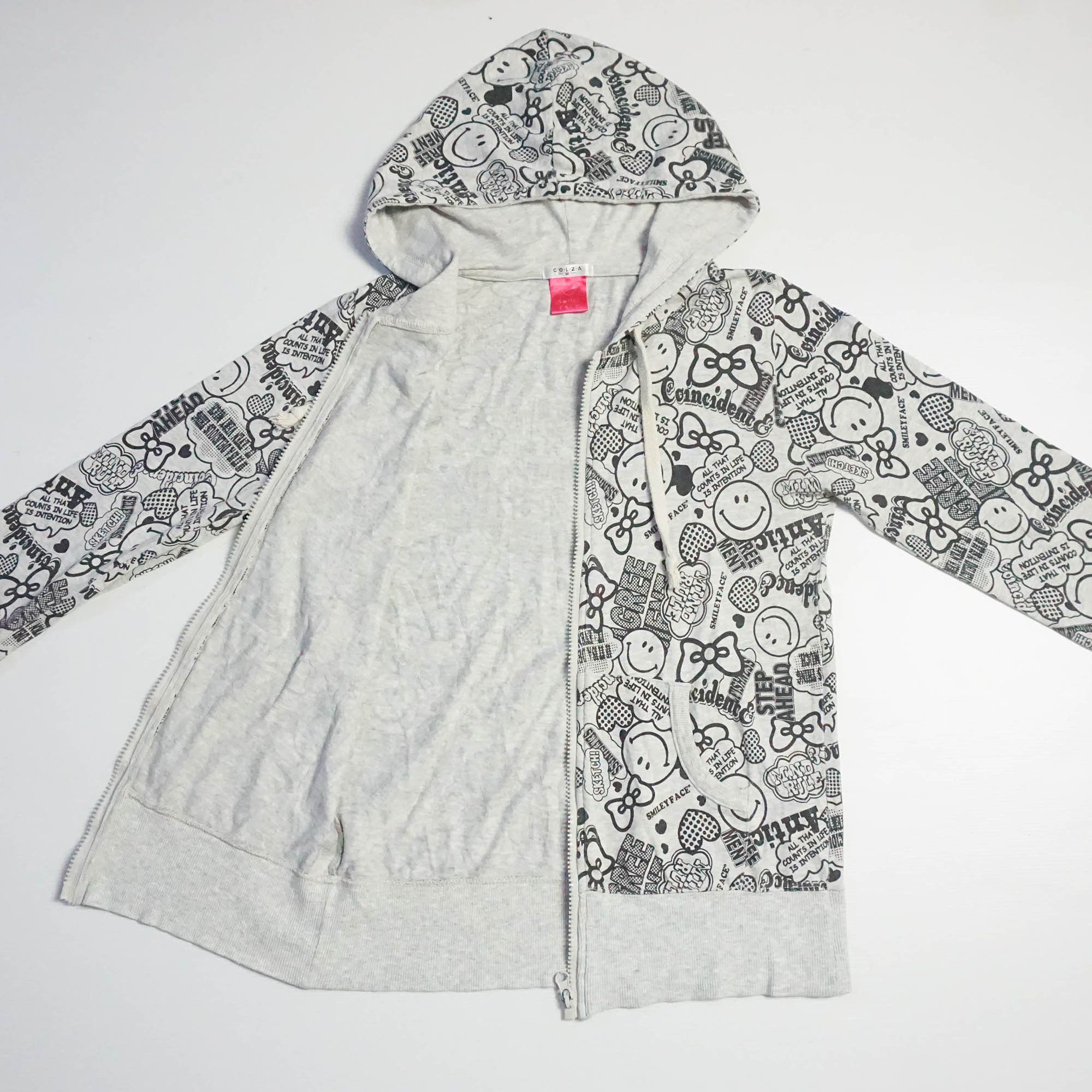 Japanese Brand COLZA Smiley Face Hoodie Japanese Brand Size M / US 6-8 / IT 42-44 - 5 Thumbnail