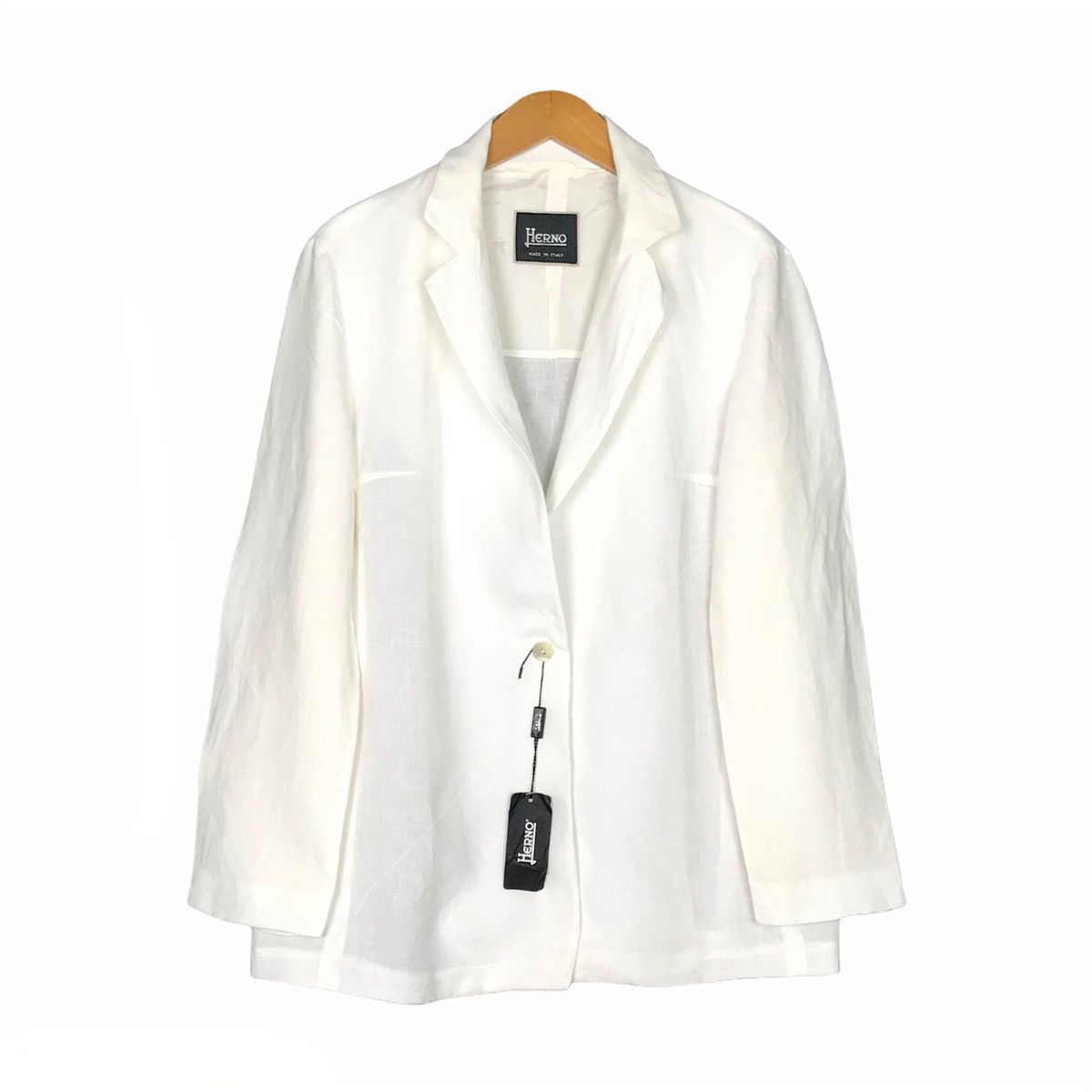 Herno Rare‼️ Herno Plain Shirt With Tag Large Size Made in Italy Size US L / EU 52-54 / 3 - 1 Thumbnail