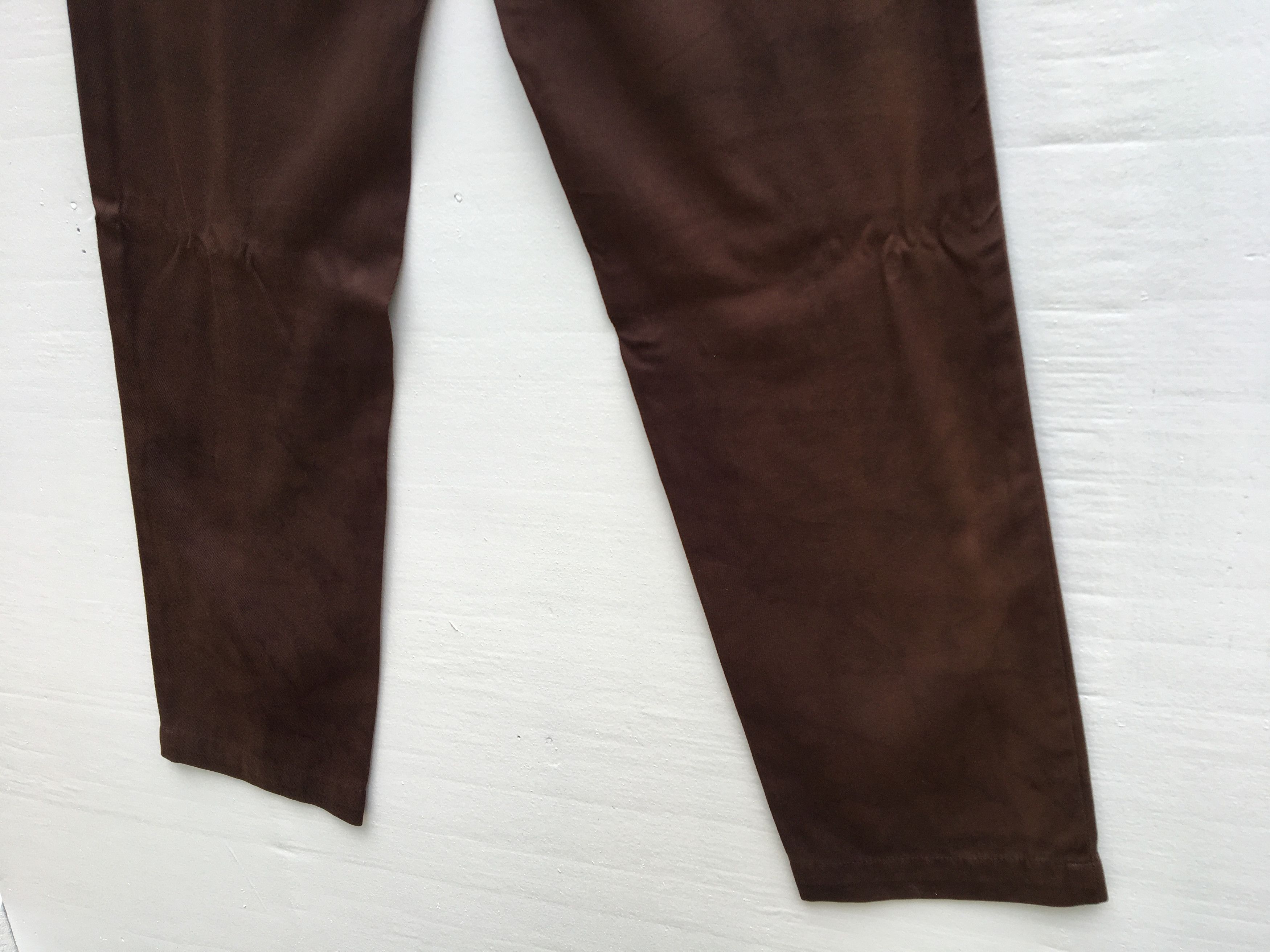 Dries Van Noten Dries Van Noten Brown Cotton Casual Pant Size US 30 / EU 46 - 24 Thumbnail